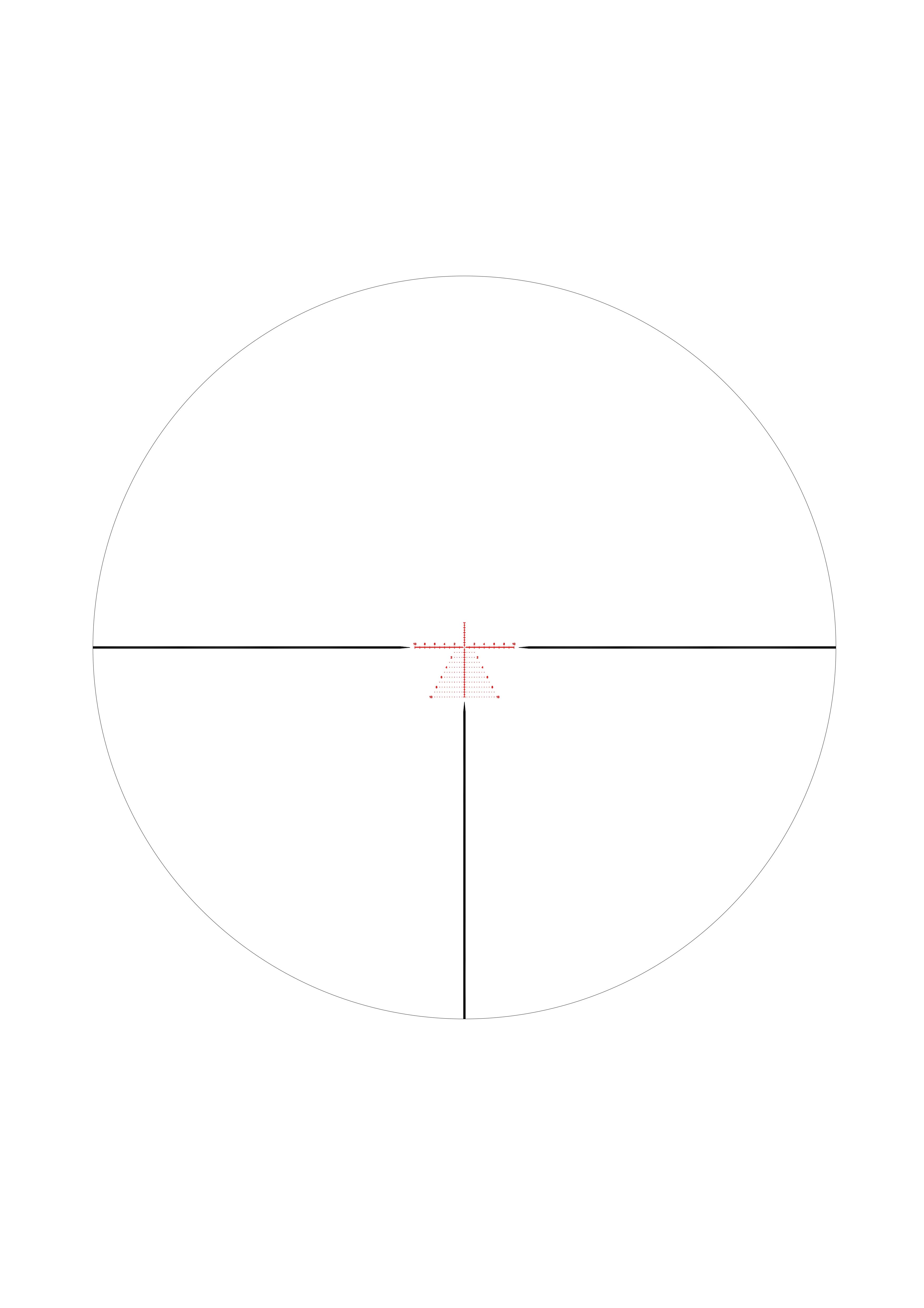 Huğlu Outdoor5-25x56 FFP Aydınlatmalı Reticle Uzun Mesafe