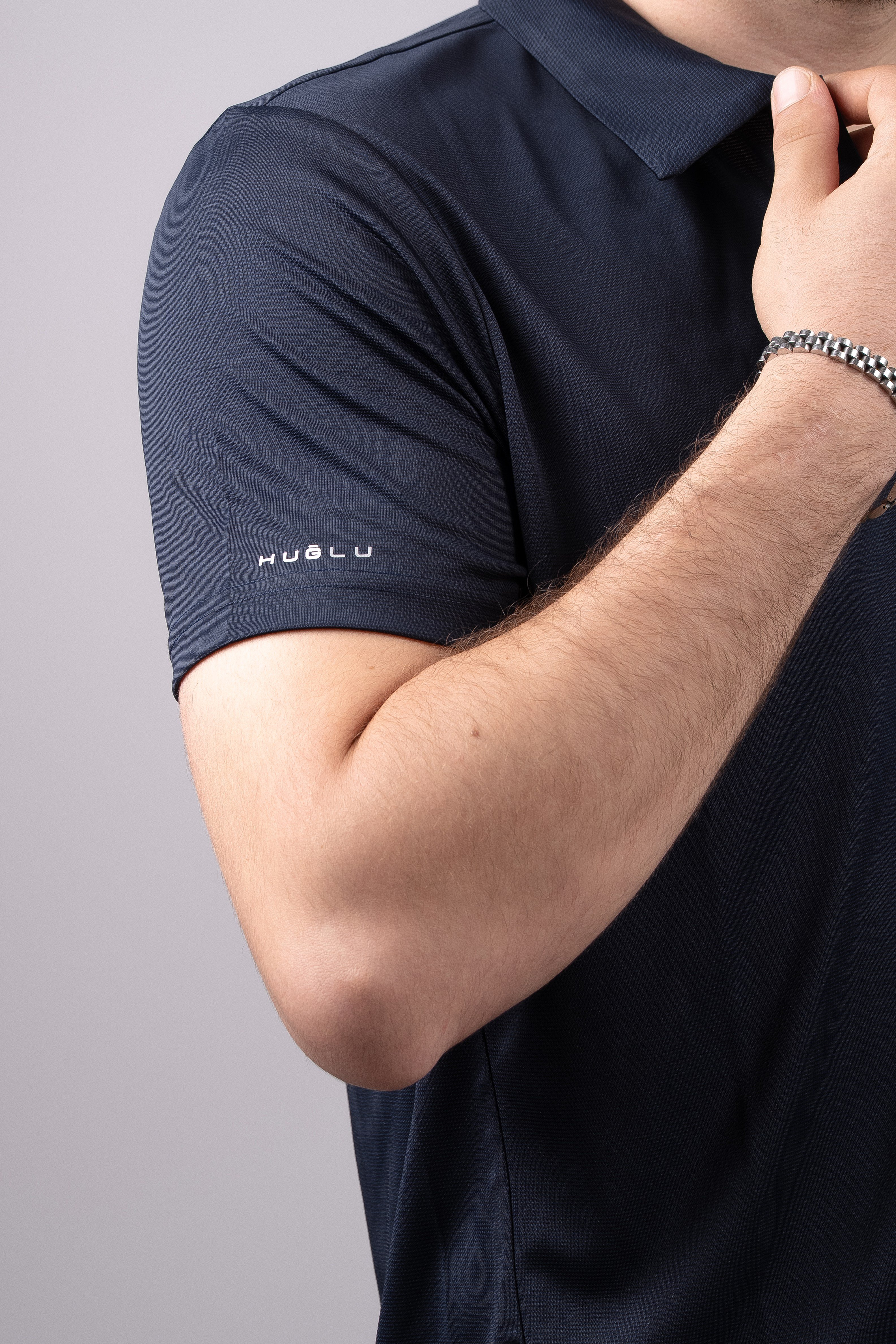 Huğlu Outdoor Huğlu Outdoor Polo Yaka Lacivert T-Shirt