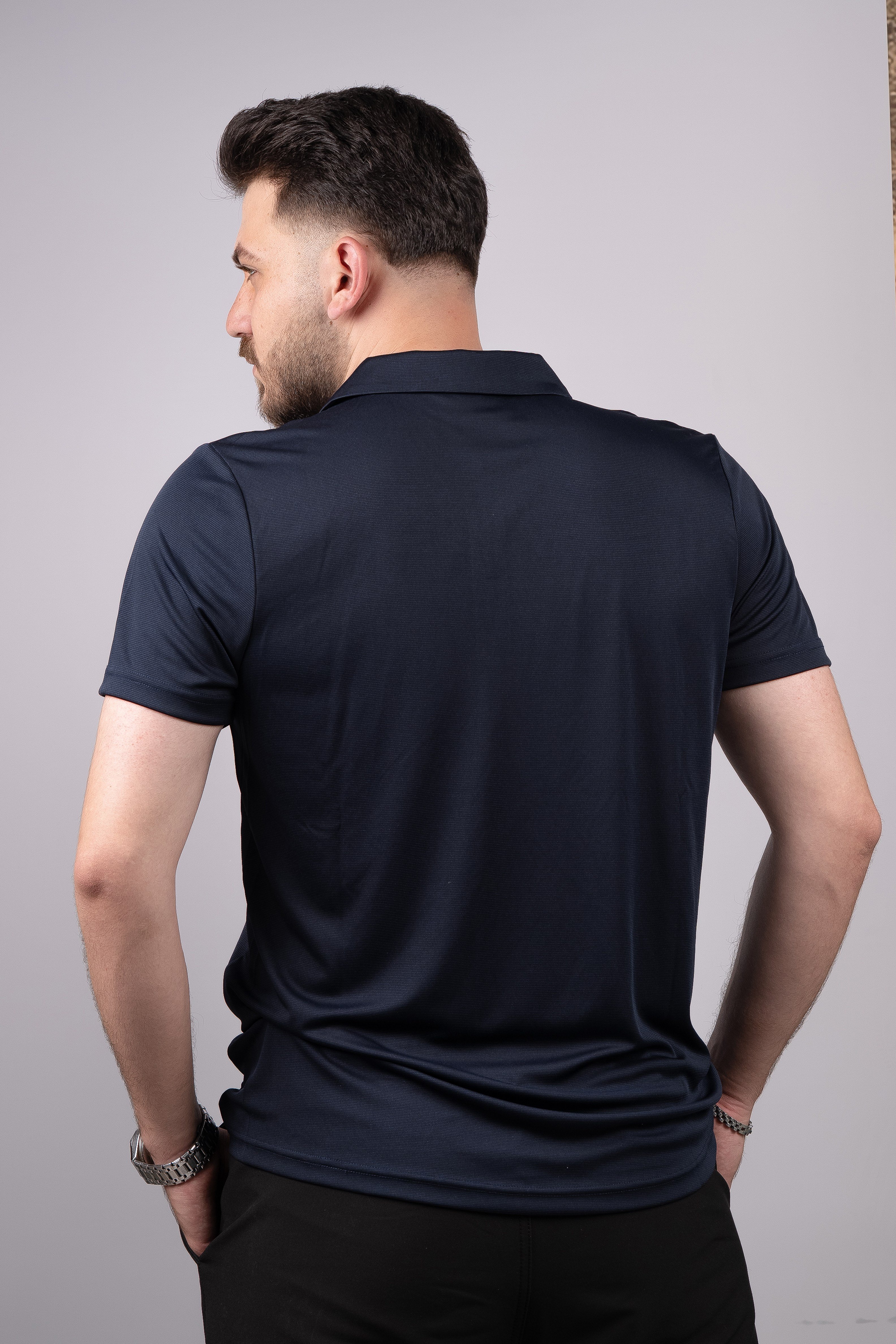 Huğlu Outdoor Huğlu Outdoor Polo Yaka Lacivert T-Shirt