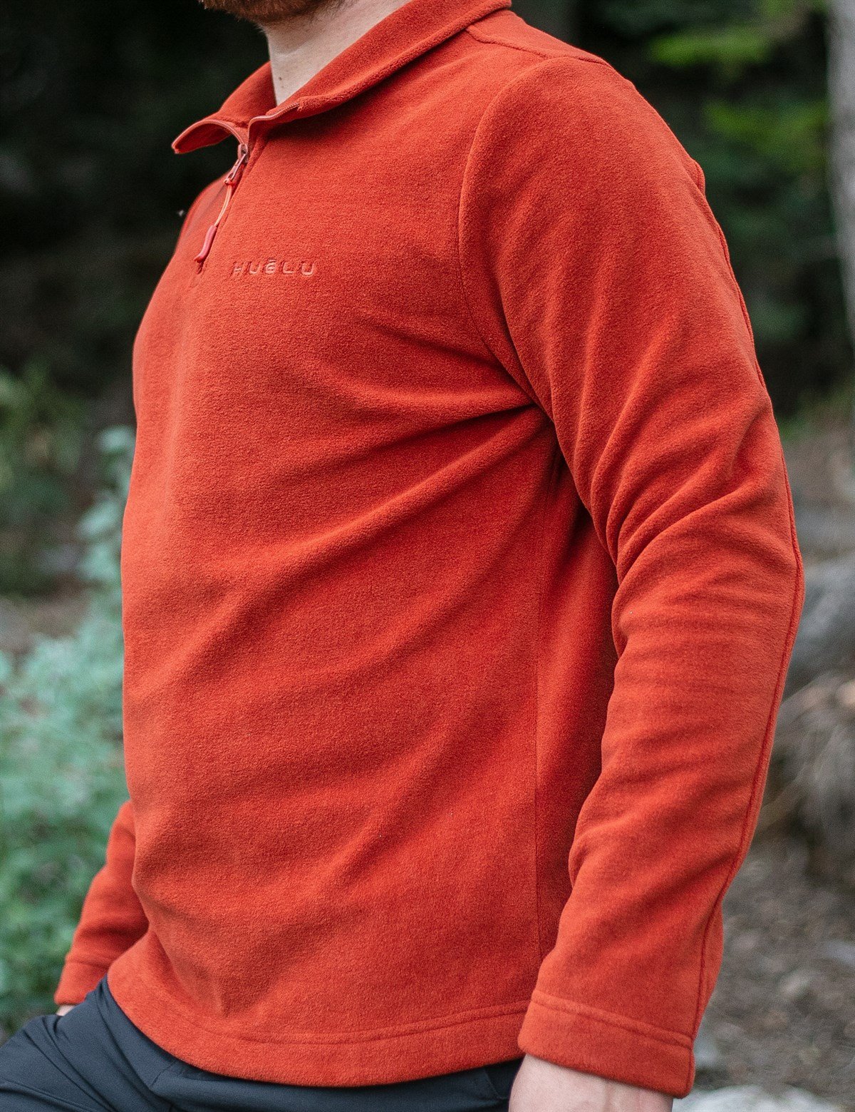 Kiremit Rengi Polar Sweatshirt