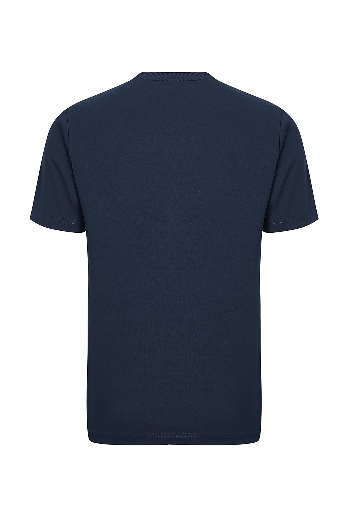hugluoutdoorLacivert Basic T-Shirt