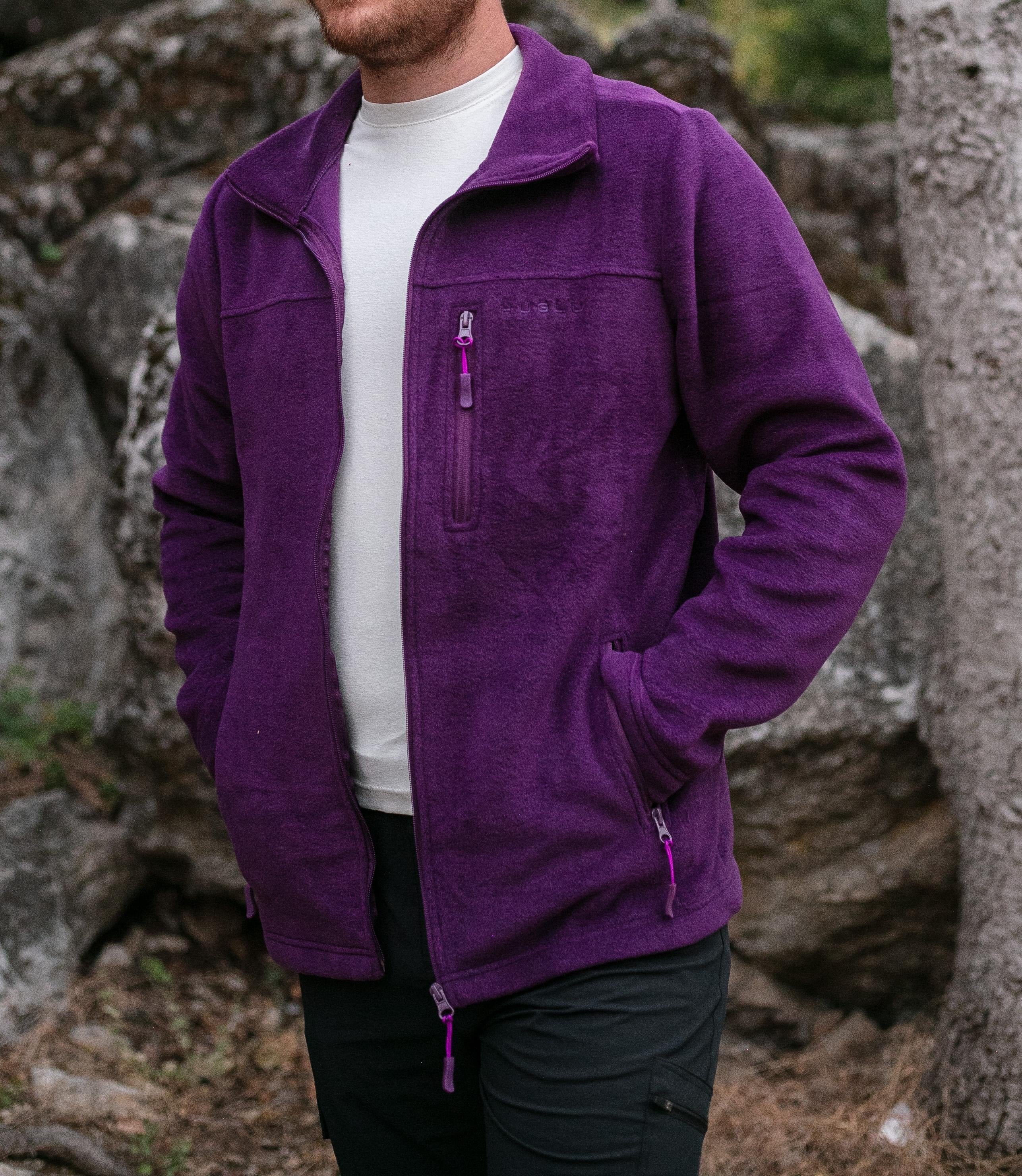 hugluoutdoorMor Renk Polar Hırka