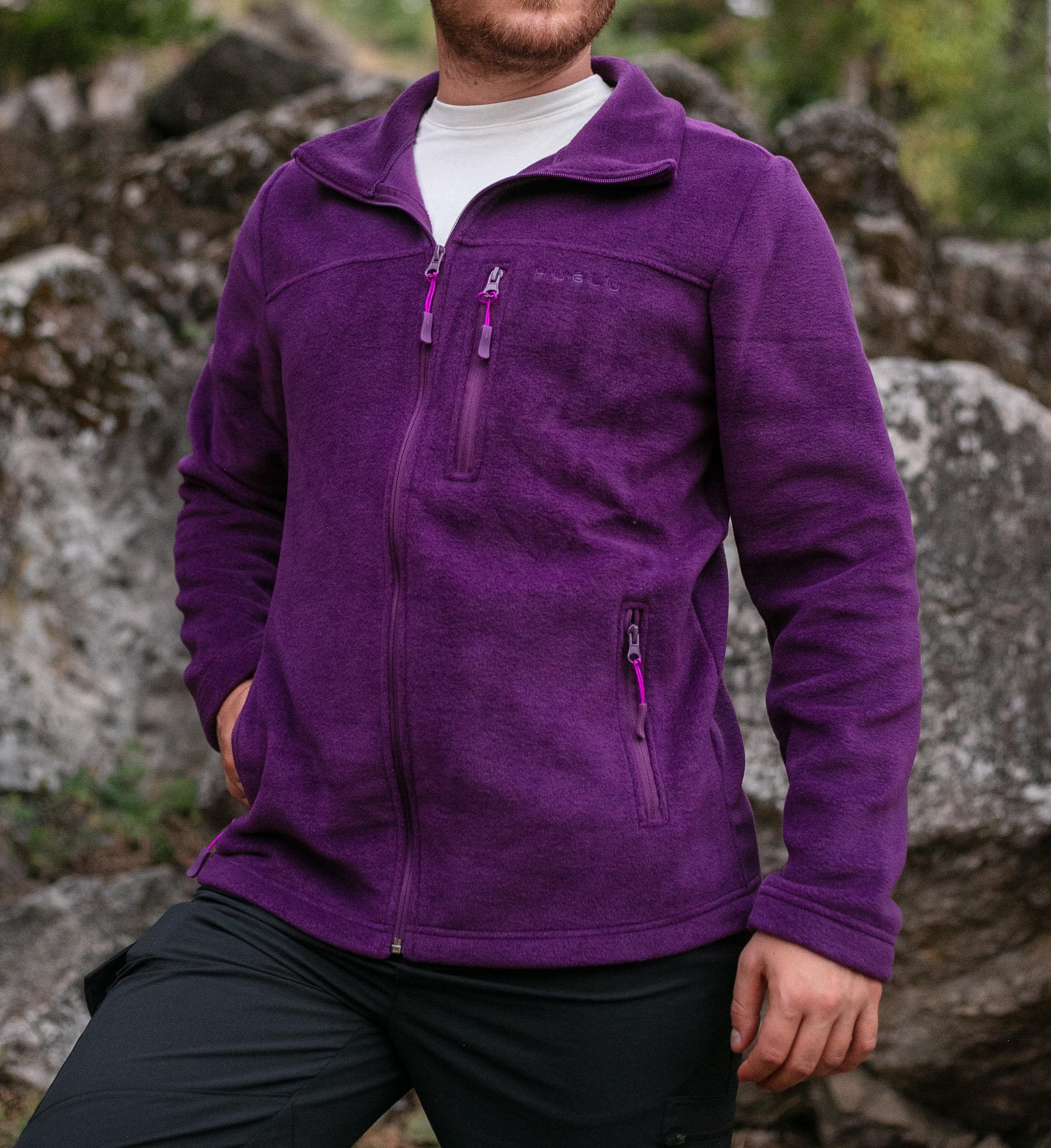 hugluoutdoorMor Renk Polar Hırka