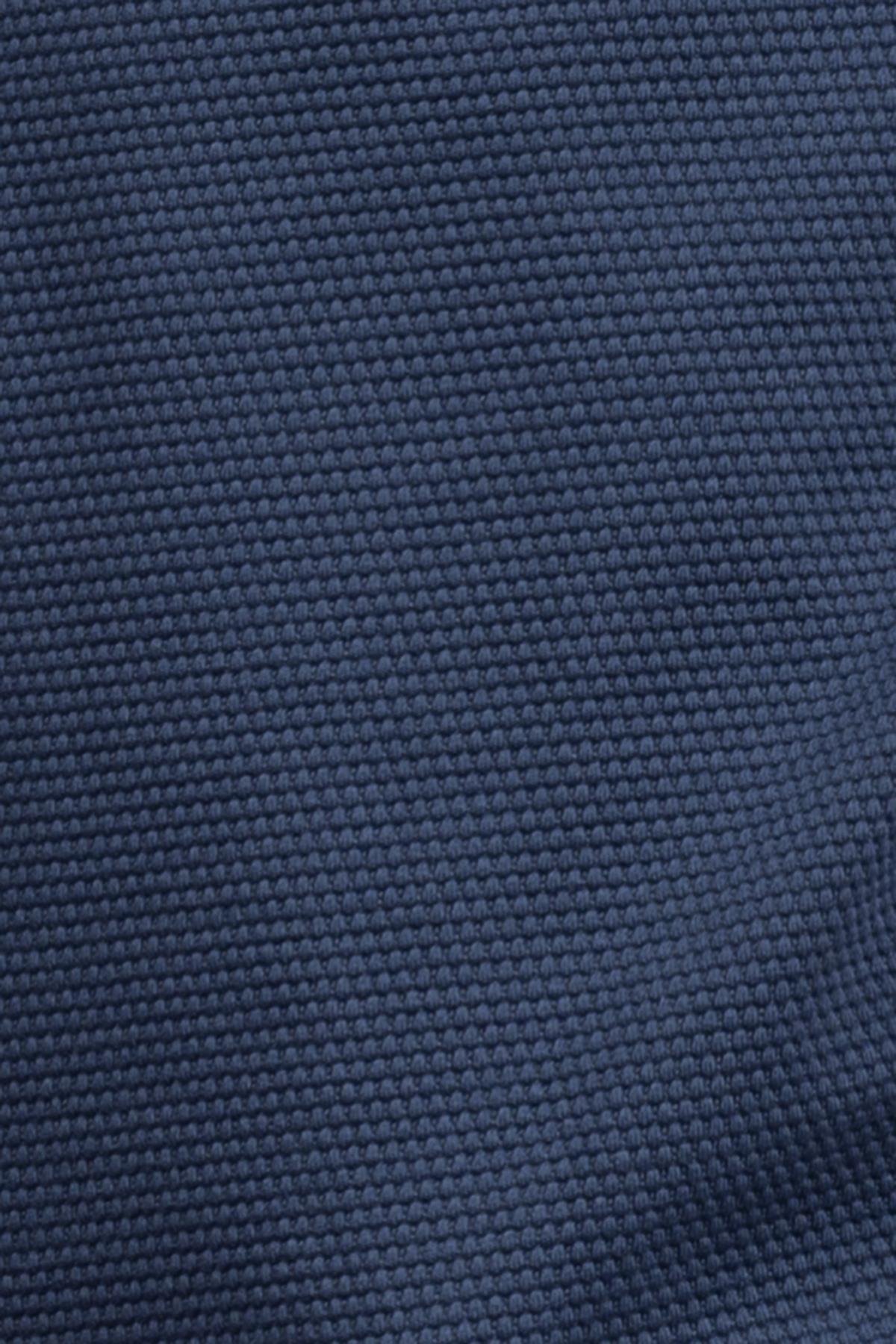 hugluoutdoorLacivert Petek Desen Polo Yaka T-Shirt 