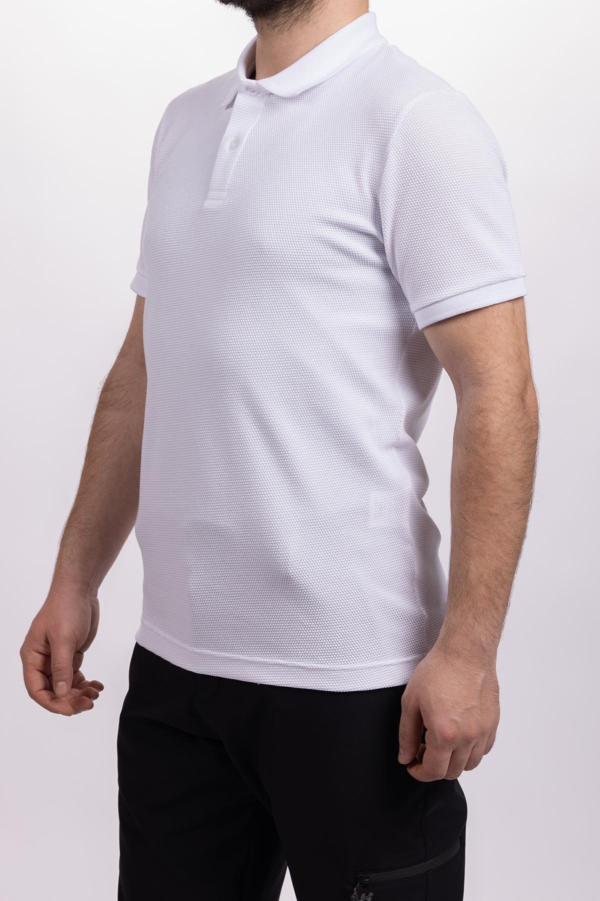 hugluoutdoorPetek Desen Polo Yaka T-Shirt 