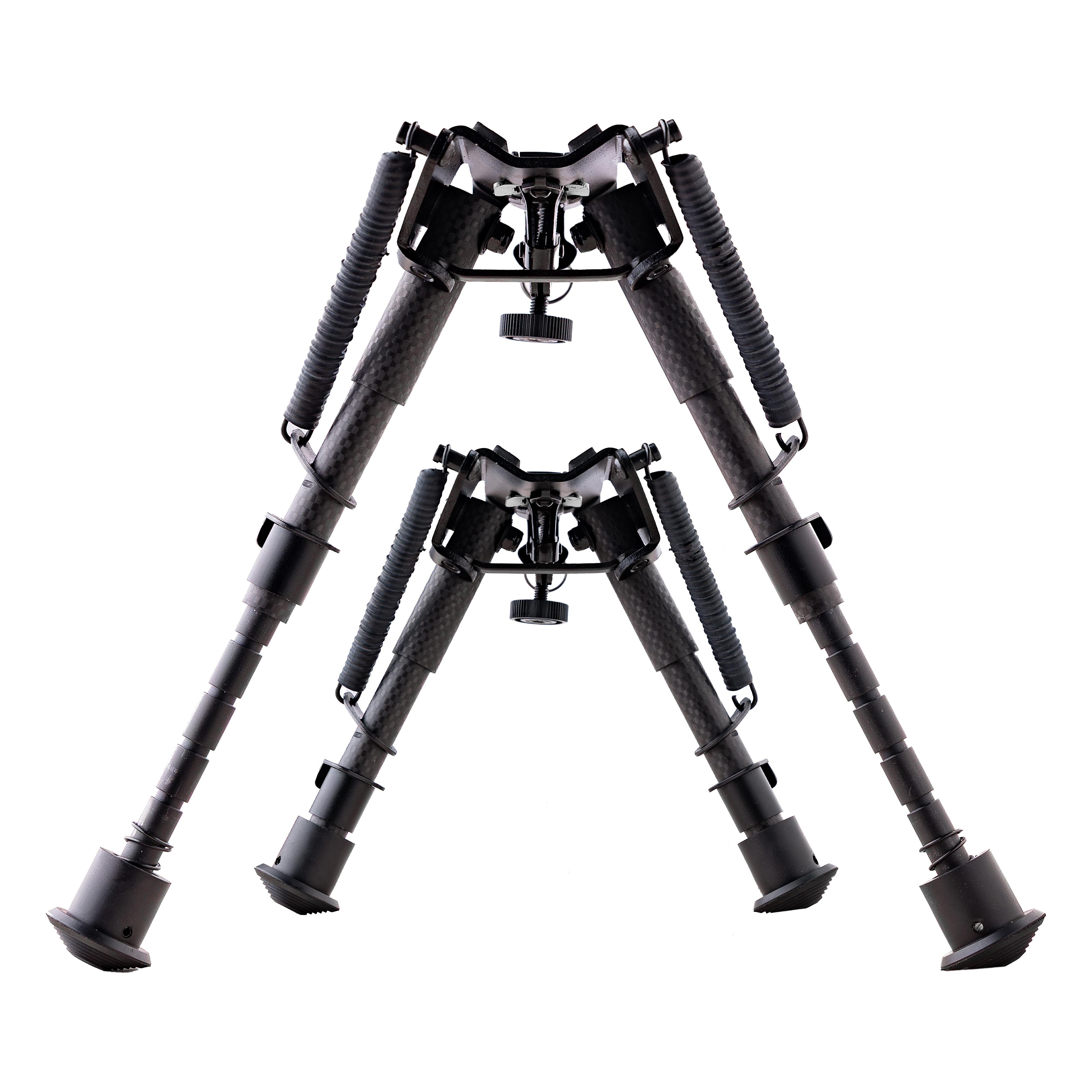 Huğlu OutdoorKarbon Fiber 6-9 inç Yaylı Geri Çekilebilir Bipod