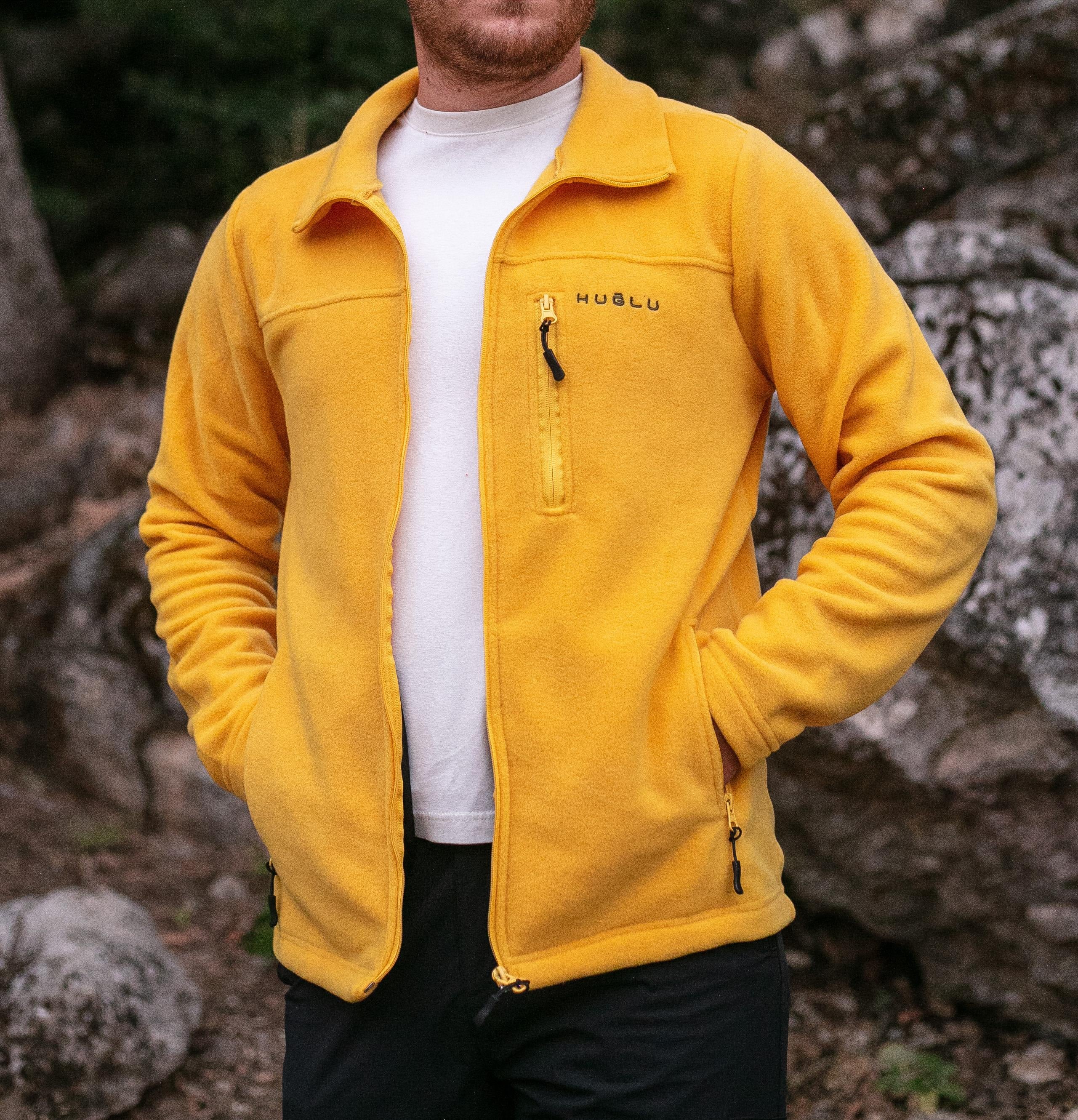 hugluoutdoorMevsimlik Polar Hırka Sarı