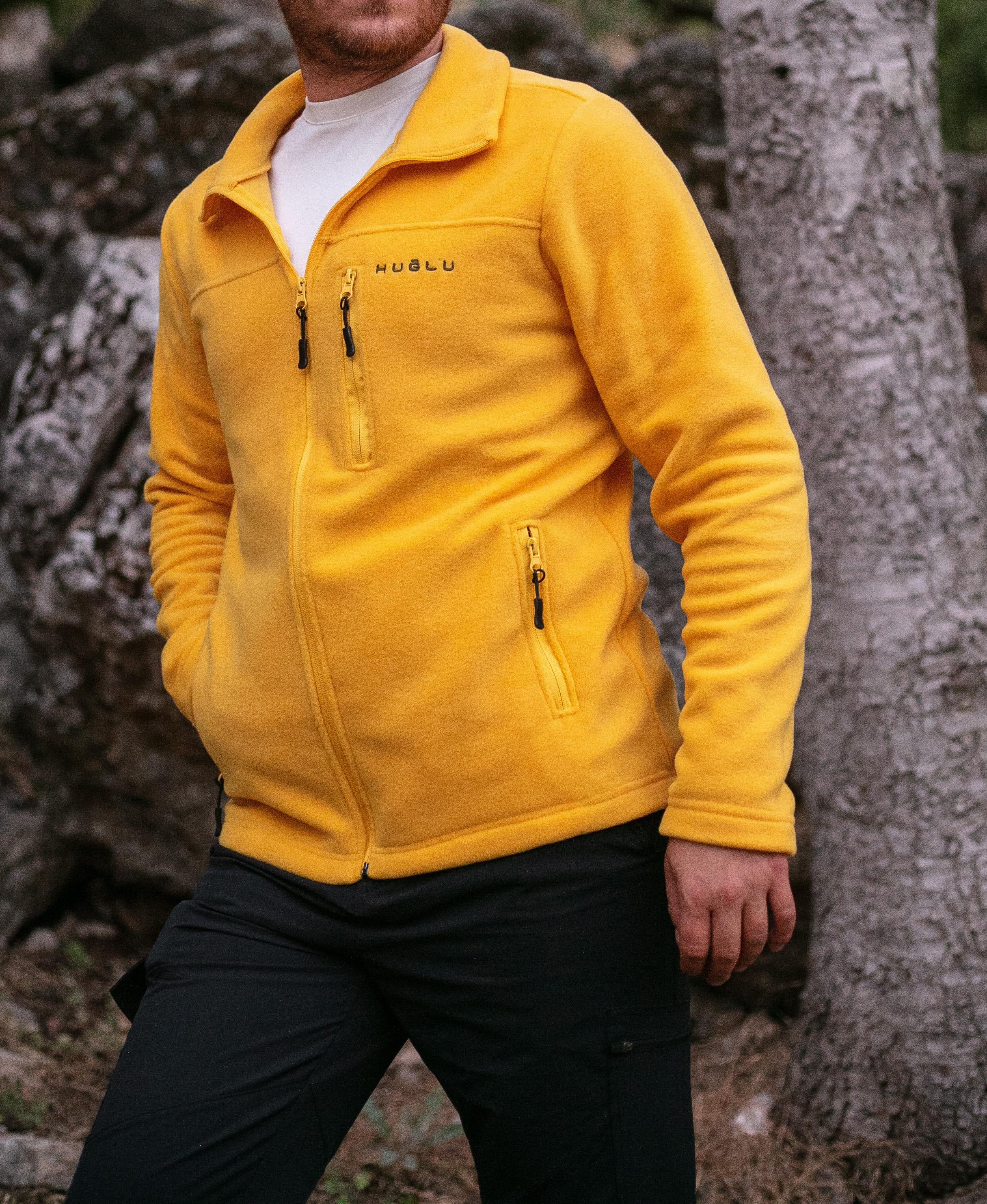 hugluoutdoorMevsimlik Polar Hırka Sarı