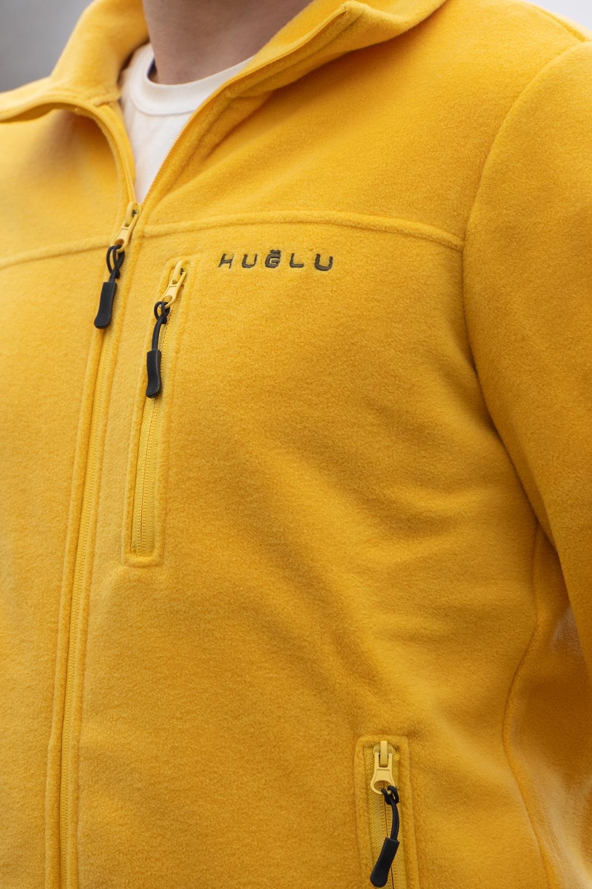 hugluoutdoorMevsimlik Polar Hırka Sarı