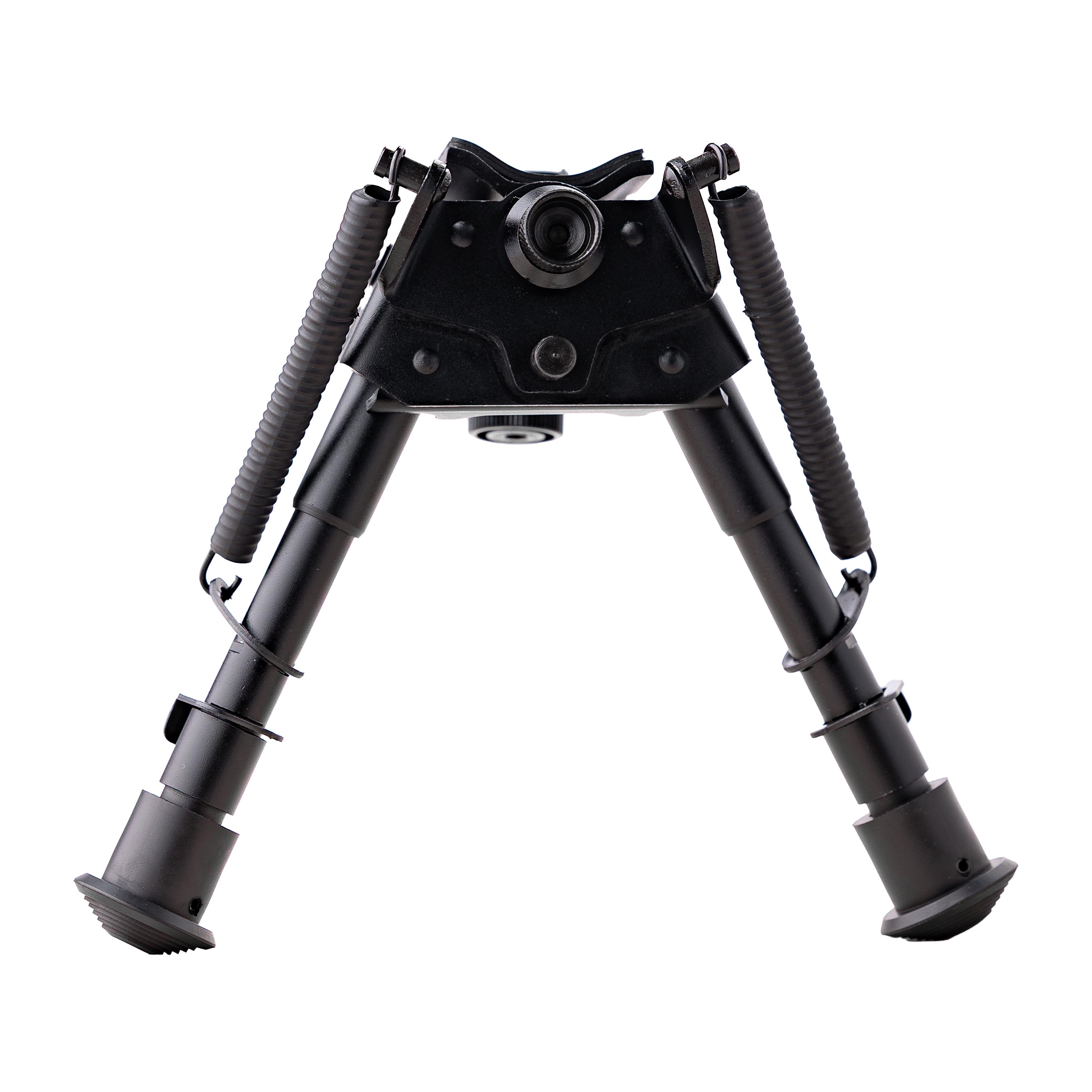 Huğlu Outdoor6 inç Dönme Özellikli Yaylı Geri Çekilebilir Bipod