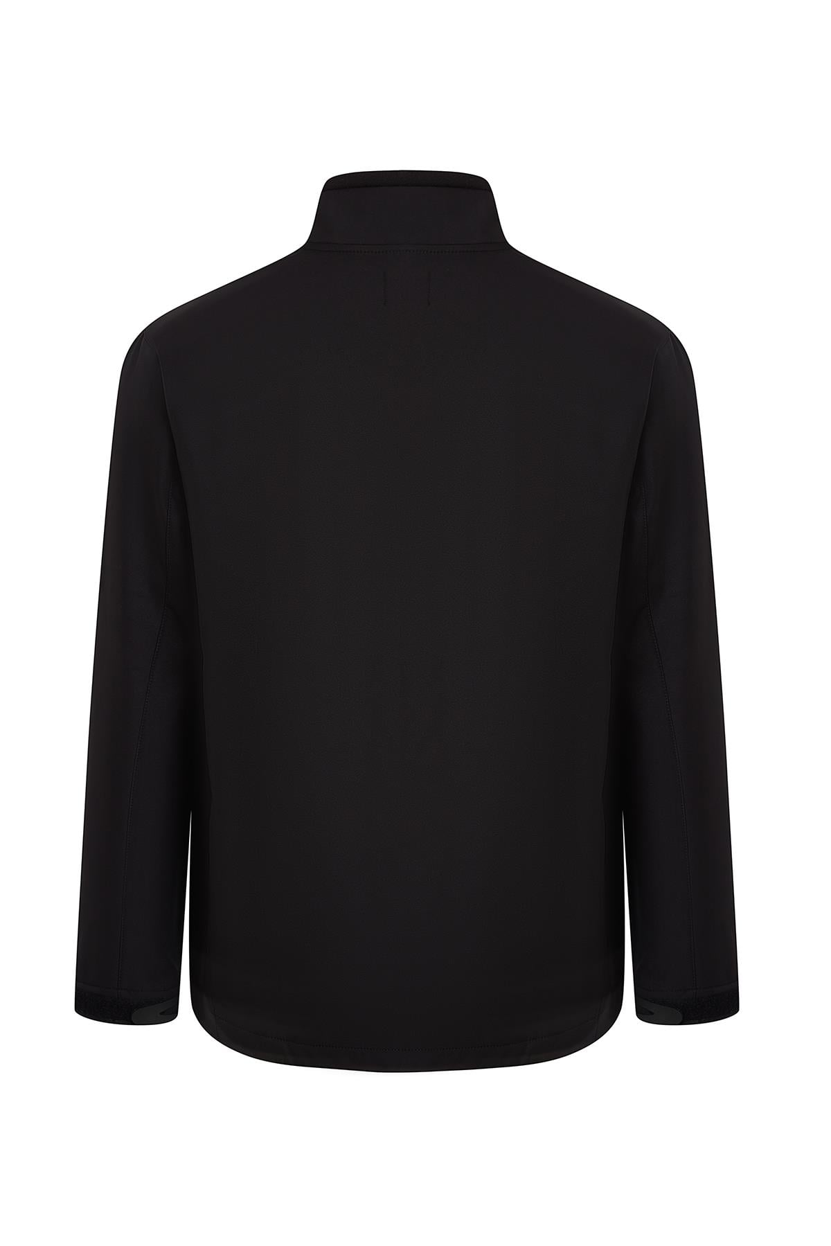 hugluoutdoorSiyah Softshell Mont 
