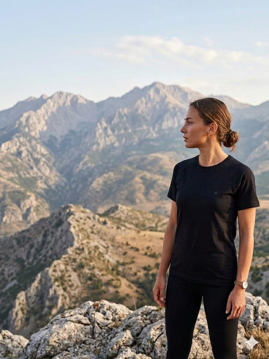Huğlu OutdoorModalı Kumaş Unisex Outdoor T-shirt