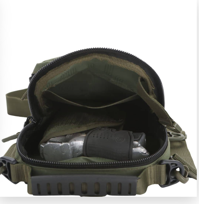Huğlu OutdoorOUTDOOR ÇANTA KARE HAKİ