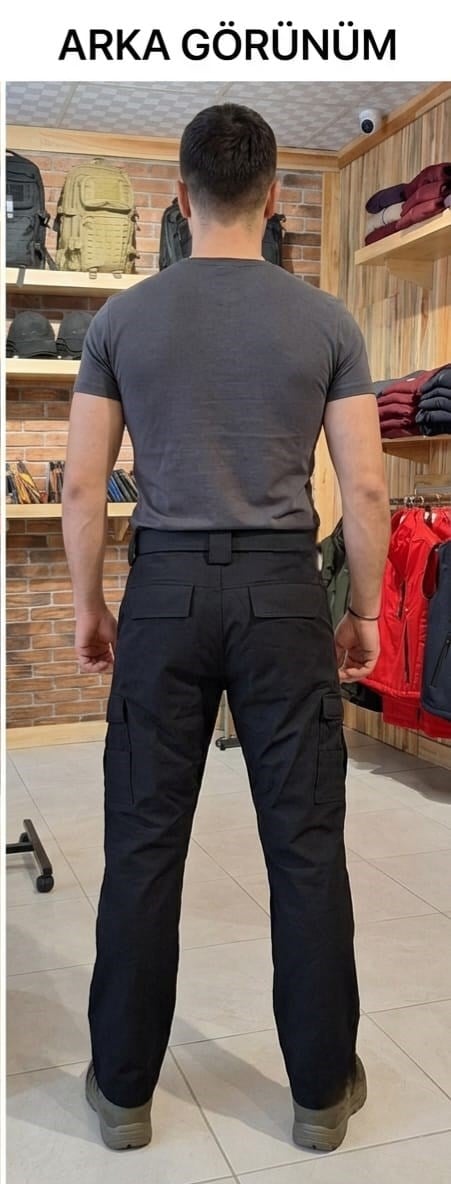 Huğlu OutdoorSİYAH TAKTİCAL TREKKİNG PANTOLON