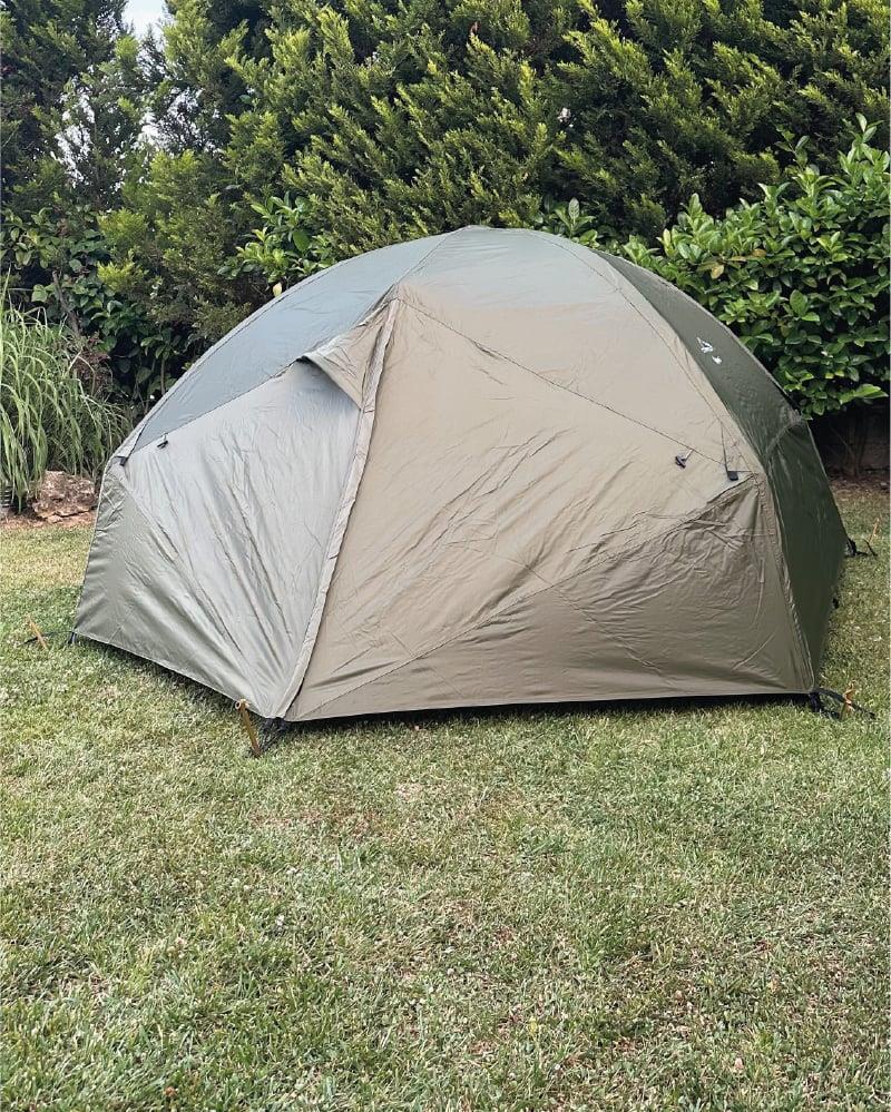 Huğlu OutdoorNeptün 3 kamp çadırı Haki Renk