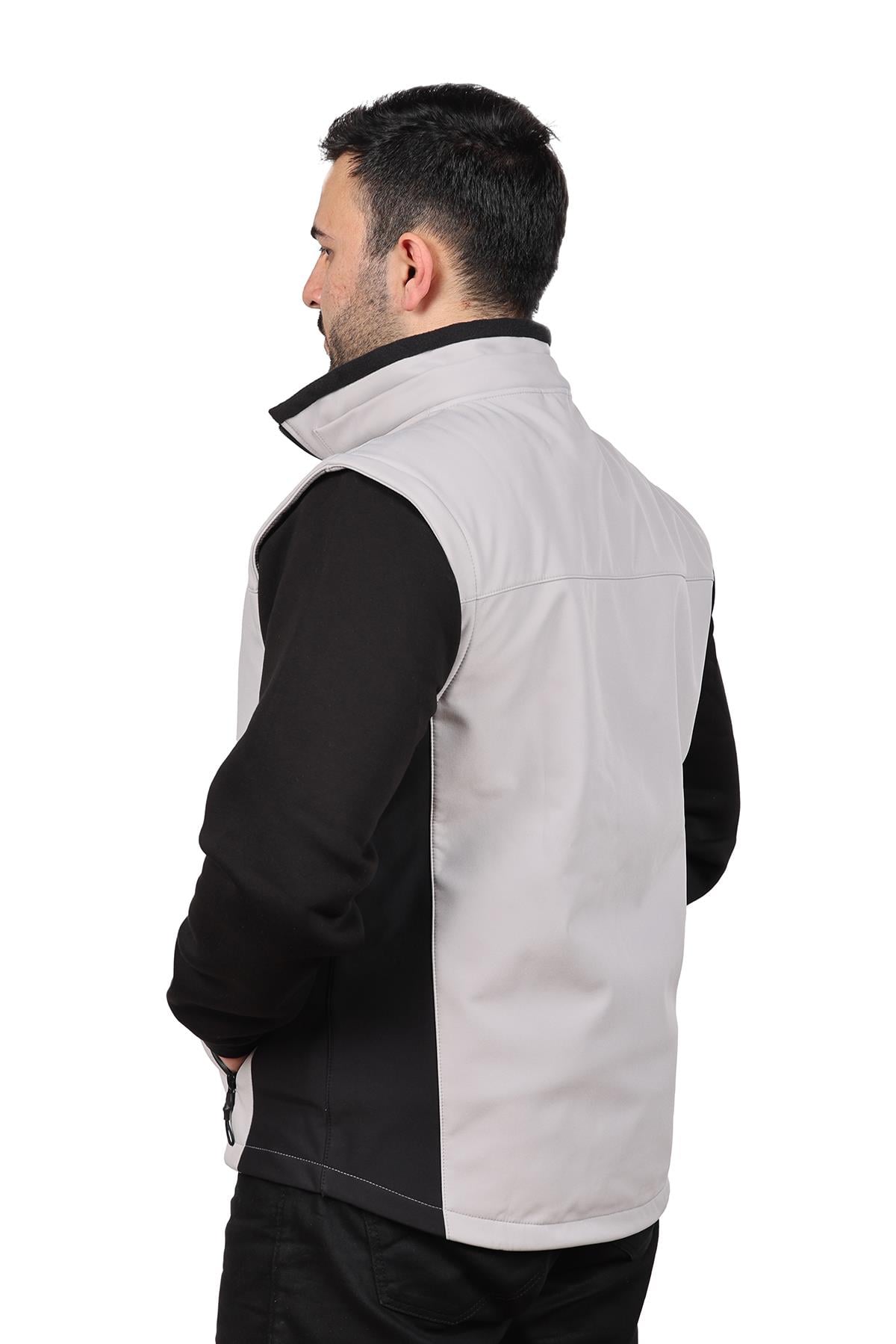 hugluoutdoorİki Renkli Fonksiyonel Taktik Softshell Mont