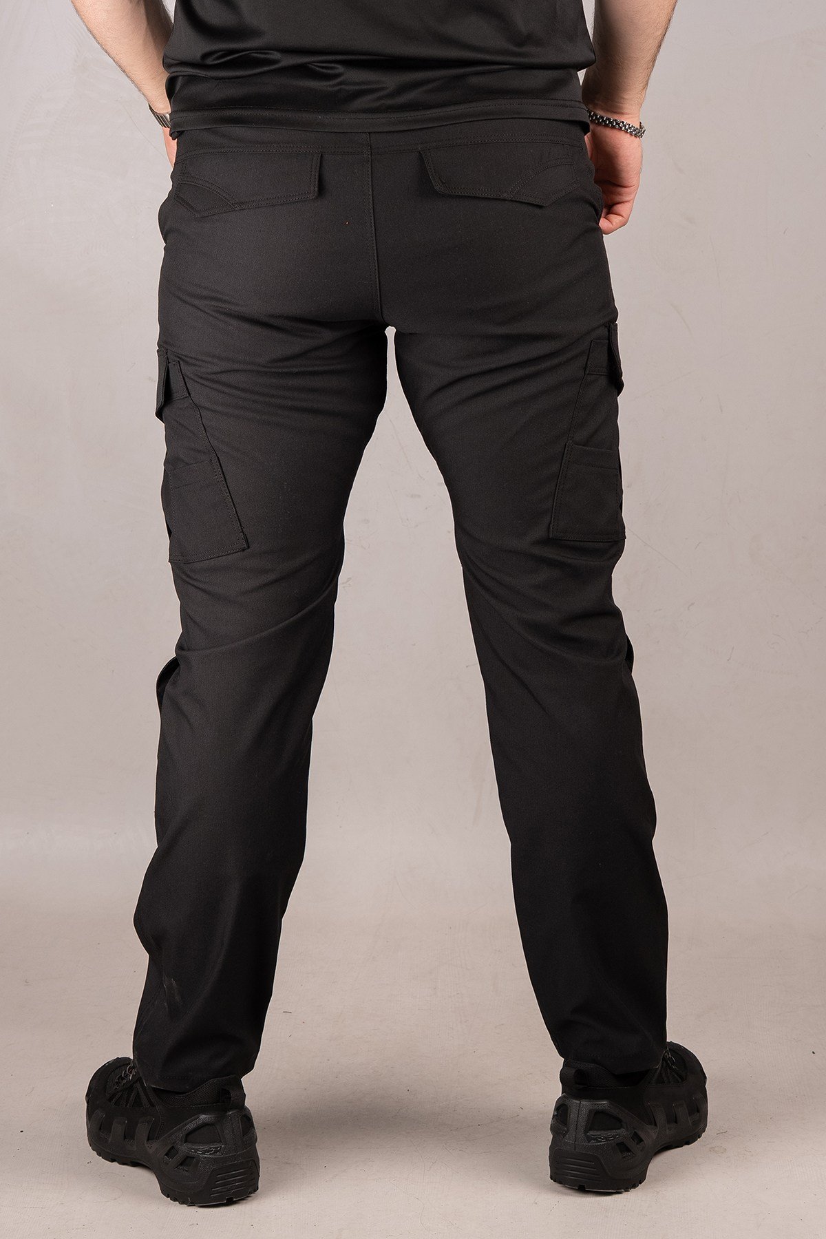 Huğlu Outdoor SİYAH TAKTİCAL TREKKİNG PANTOLON