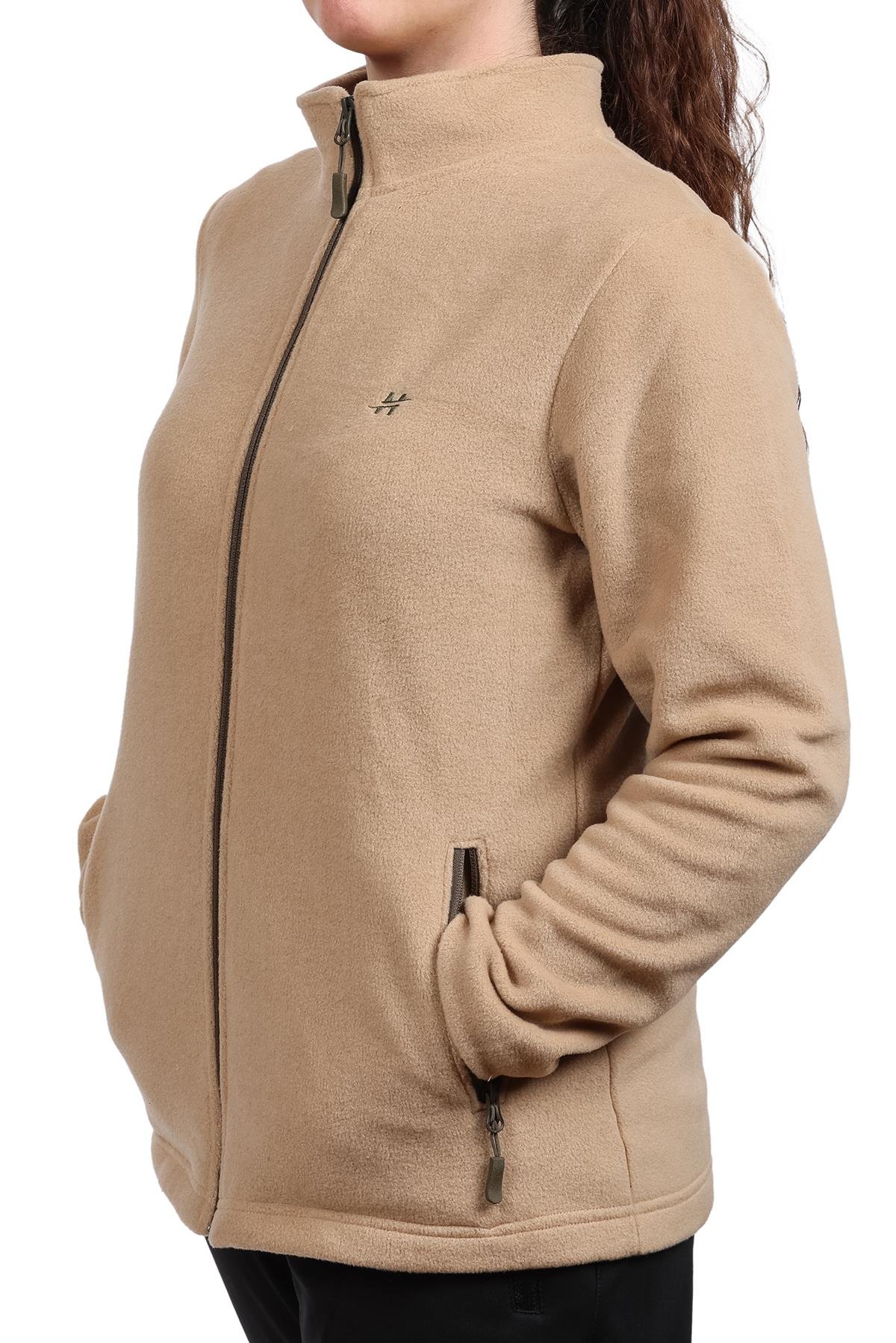 hugluoutdoorBej Bayan Polar Hırka