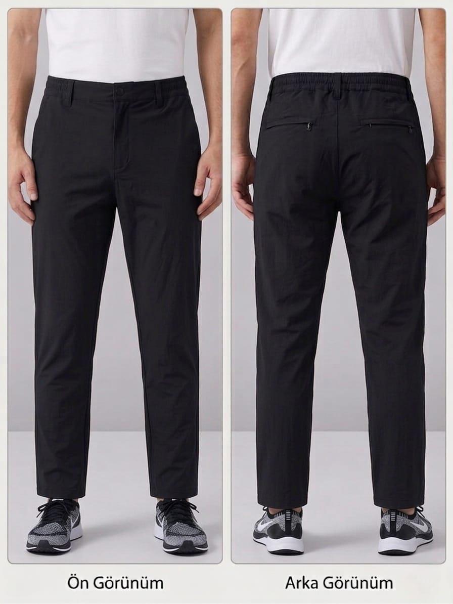 Huğlu OutdoorSİYAH ERKEK JOGGER PANTOLON