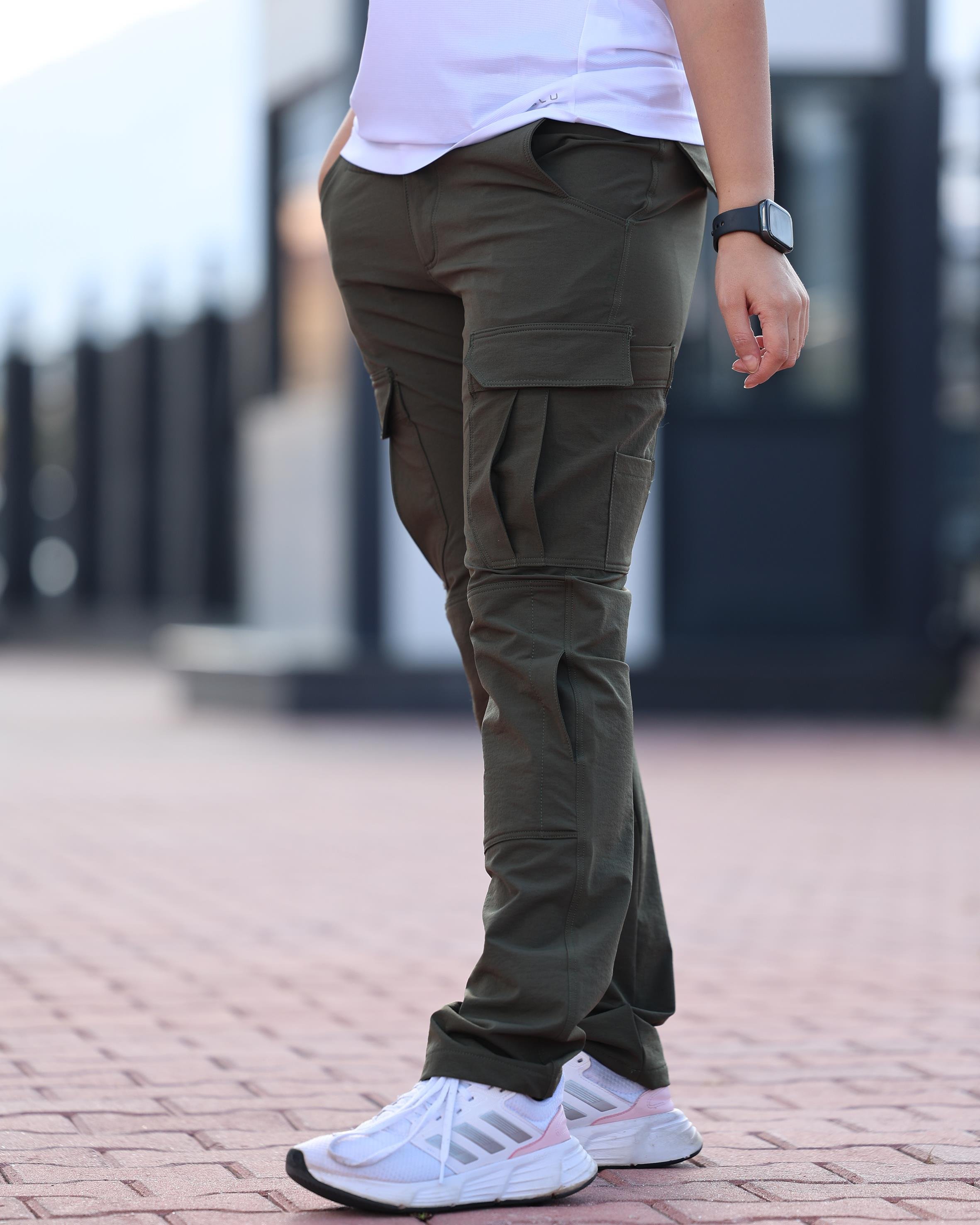 Huğlu OutdoorHaki Unisex Taktik Trekking Pantolon