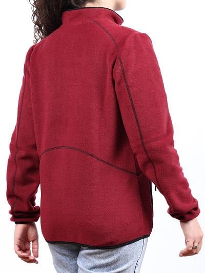 hugluoutdoorKADIN POLAR HIRKA - BORDO 