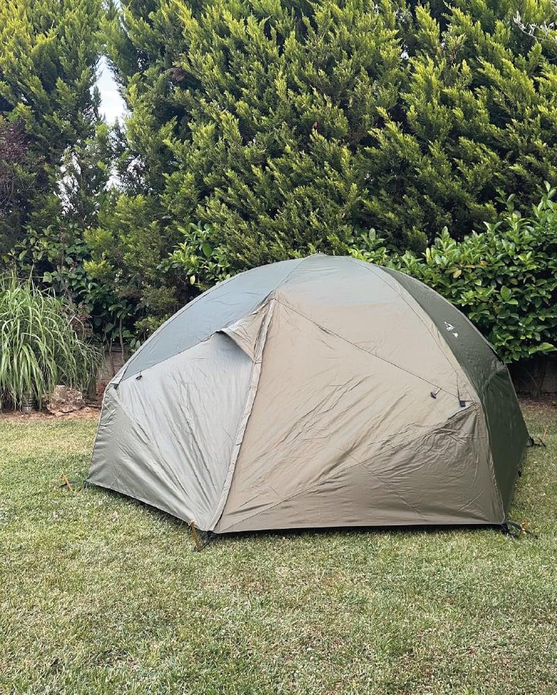 Huğlu OutdoorNeptün 3 kamp çadırı Haki Renk