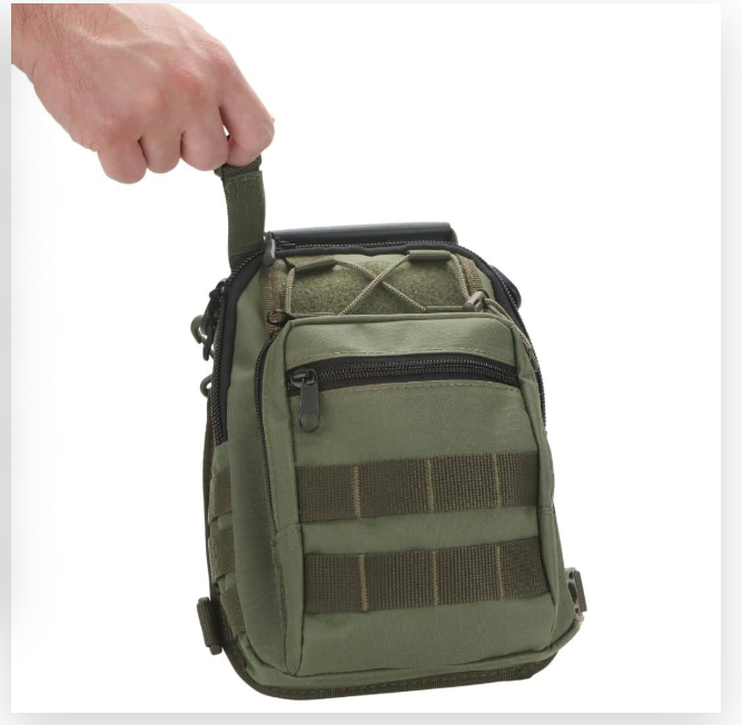 Huğlu OutdoorOUTDOOR ÇANTA KARE HAKİ