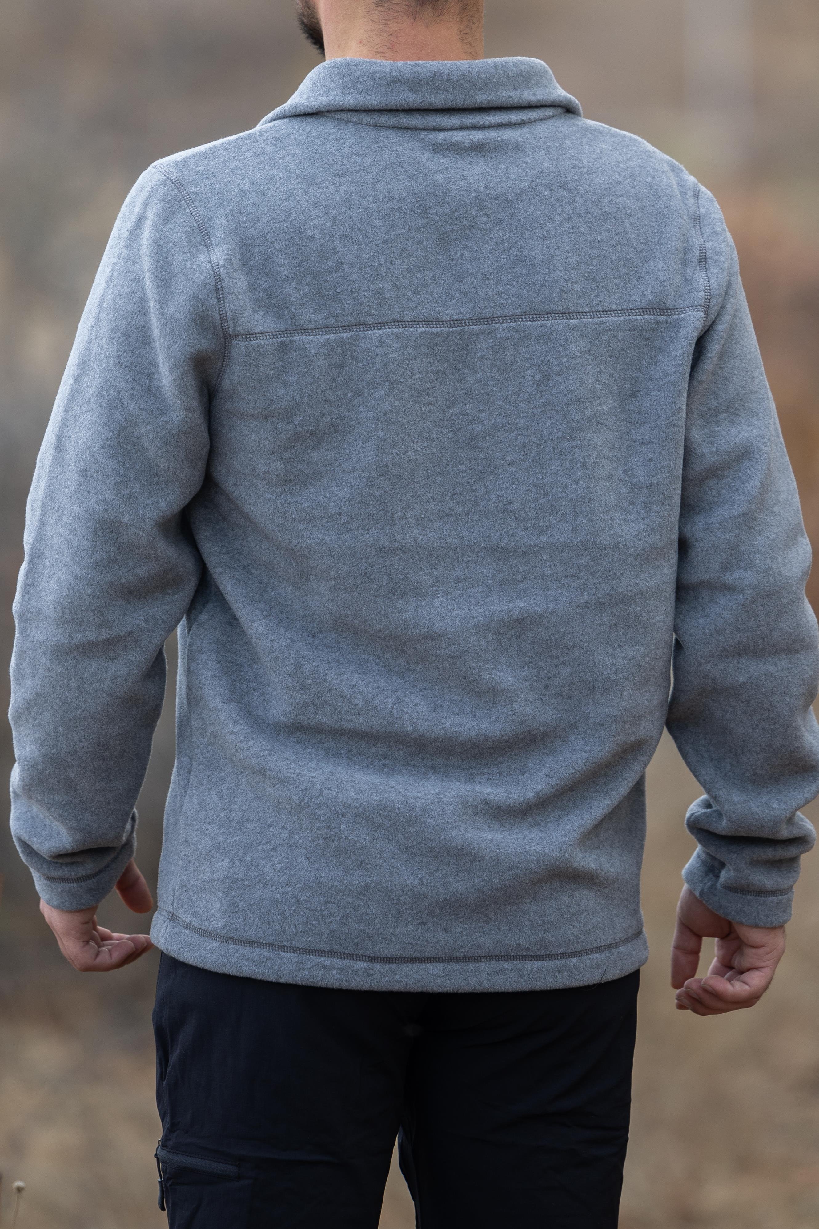 hugluoutdoorMelanj Gri Polar Sweatshirt