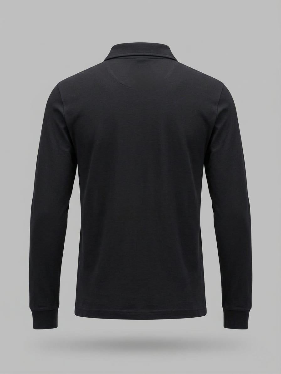 Huğlu OutdoorModal Kumaş Unisex Outdoor  Polo Yaka Sweatshirt
