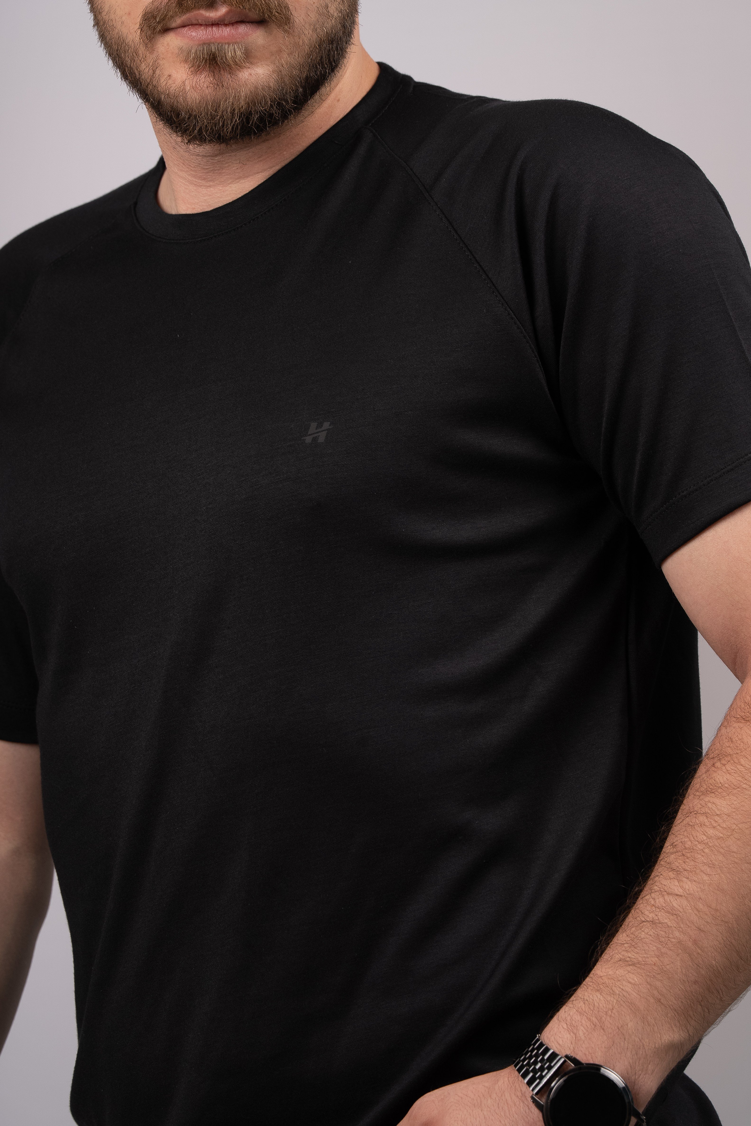 Huğlu Outdoor Modal Kumaş Unisex Outdoor T-shirt