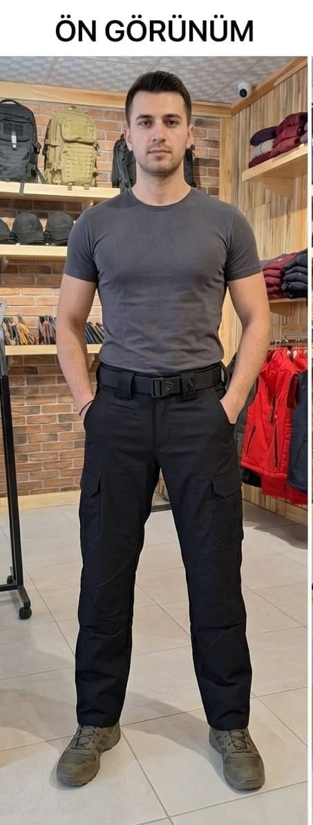 Huğlu OutdoorSİYAH TAKTİCAL TREKKİNG PANTOLON
