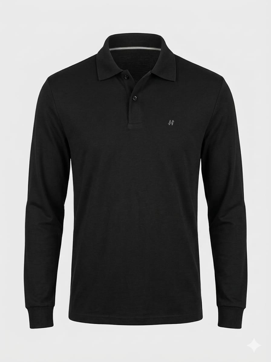 Huğlu OutdoorModal Kumaş Unisex Outdoor  Polo Yaka Sweatshirt