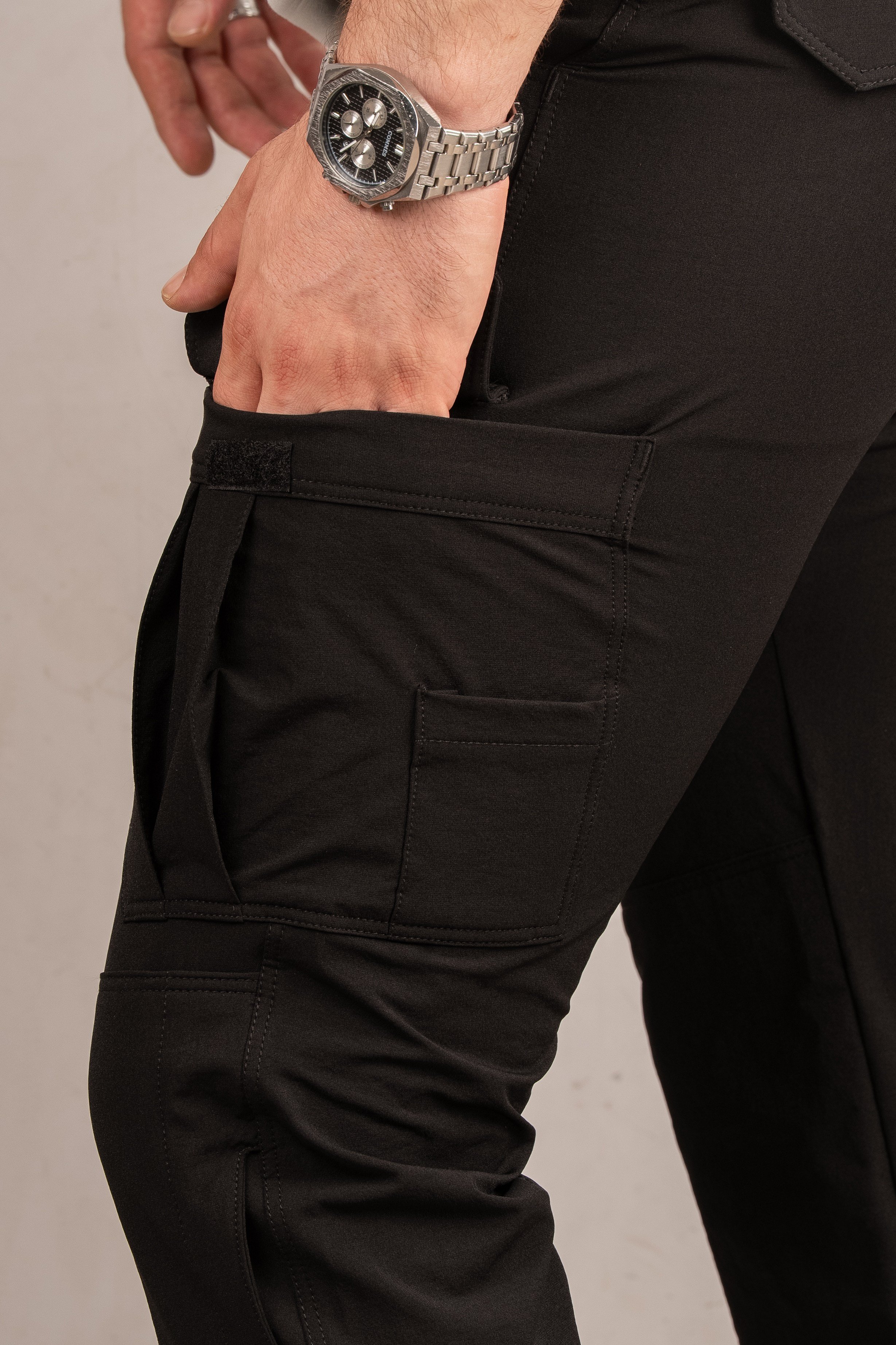 Huğlu Outdoor SİYAH TAKTİCAL OUTDOOR PANTOLON