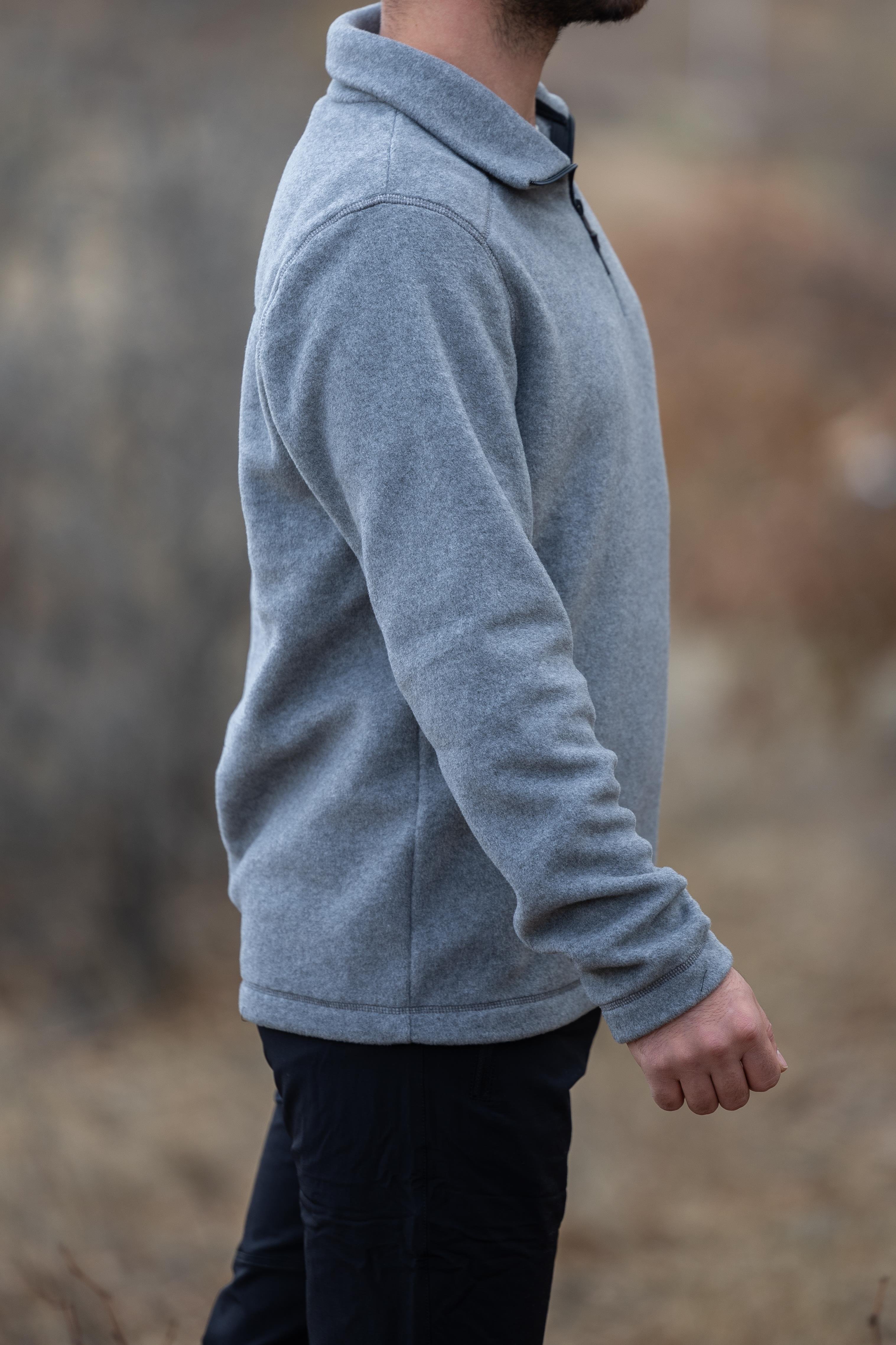 hugluoutdoorMelanj Gri Polar Sweatshirt