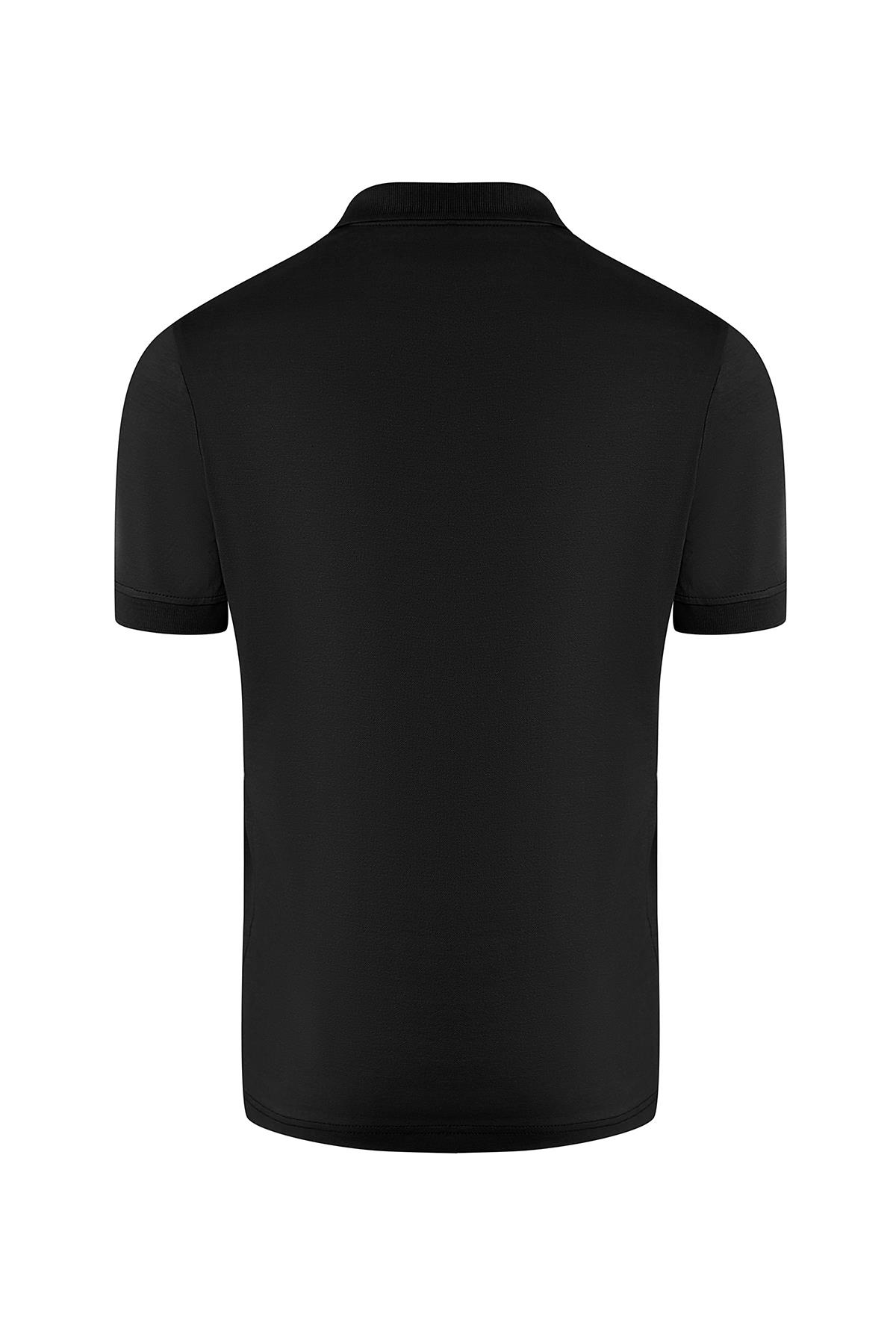 hugluoutdoorPolo Yaka T-Shirt Siyah