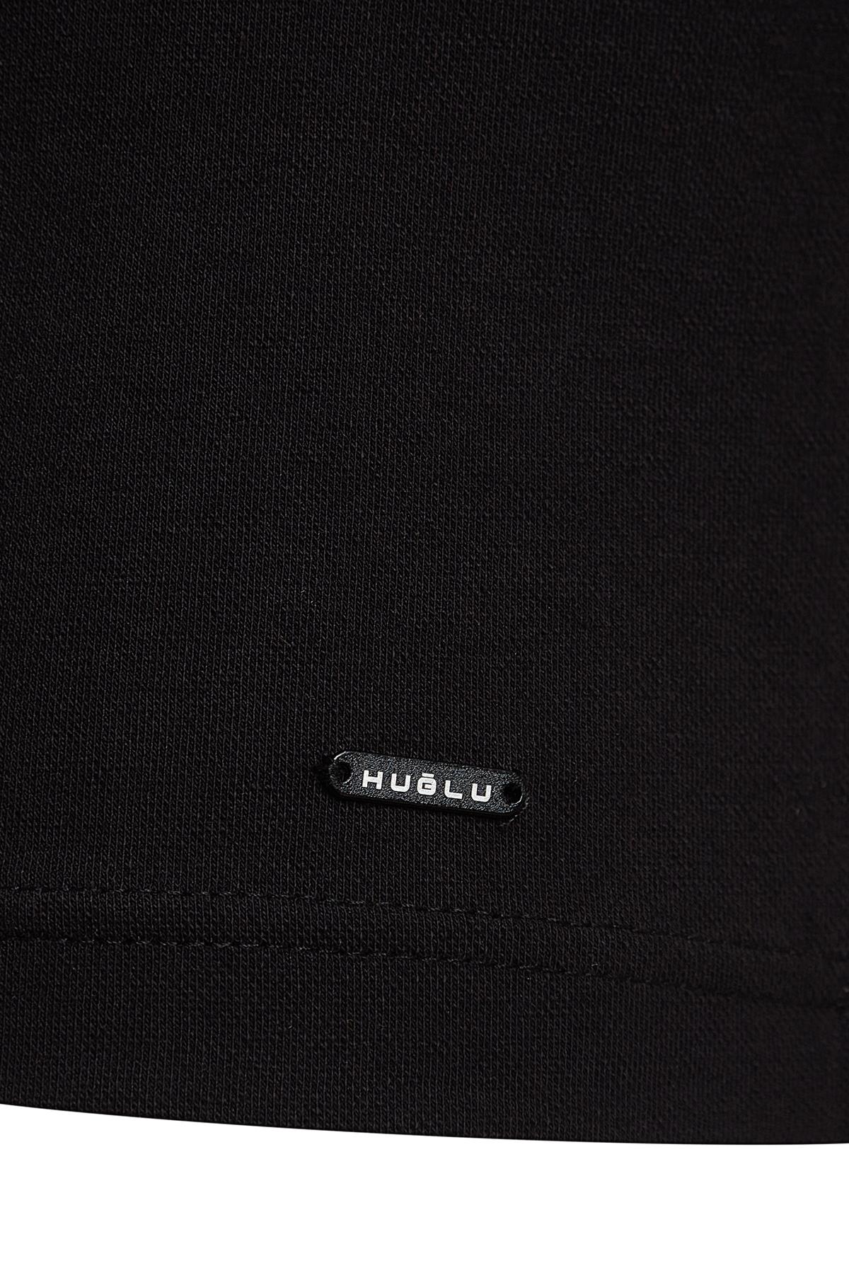 hugluoutdoorPolo Yaka T-Shirt Siyah