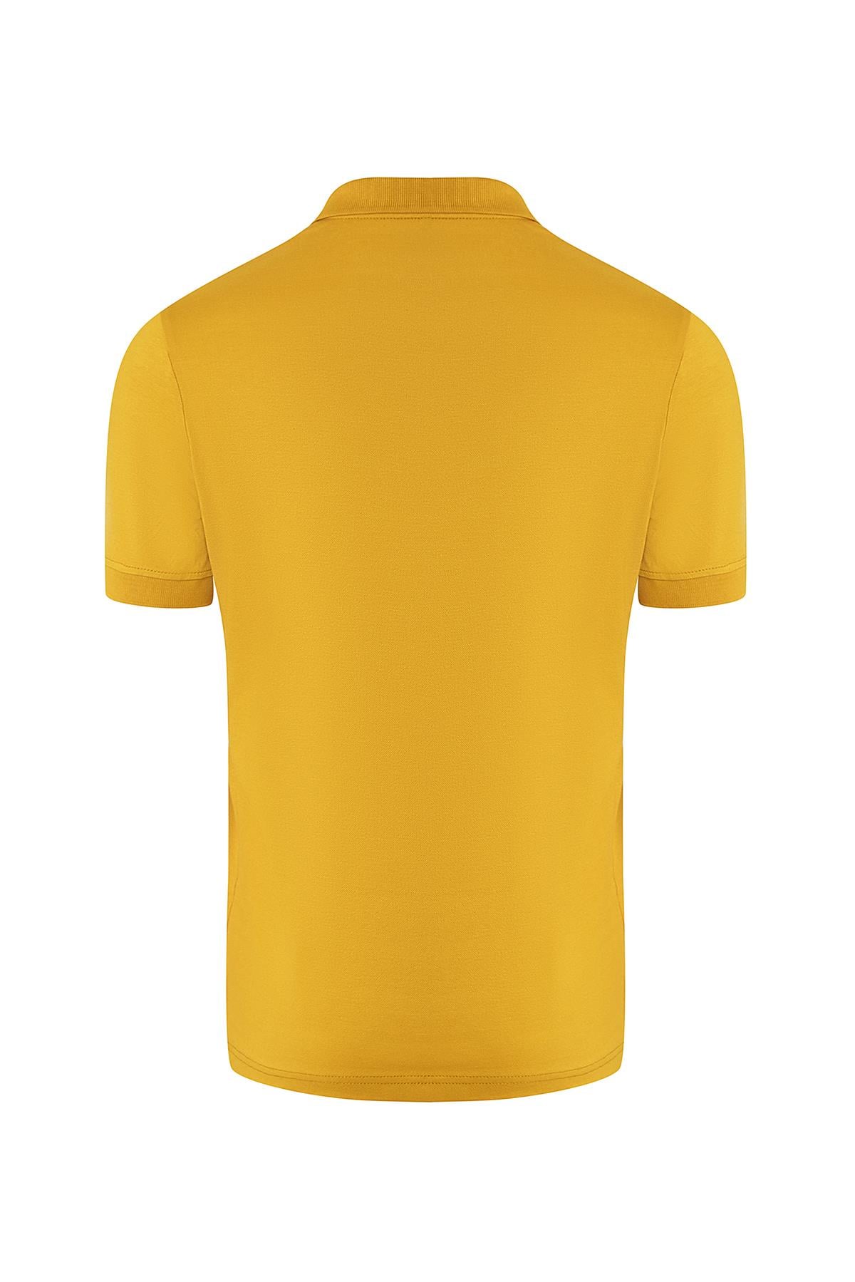 hugluoutdoorPolo Yaka T-Shirt Hardal Sarısı