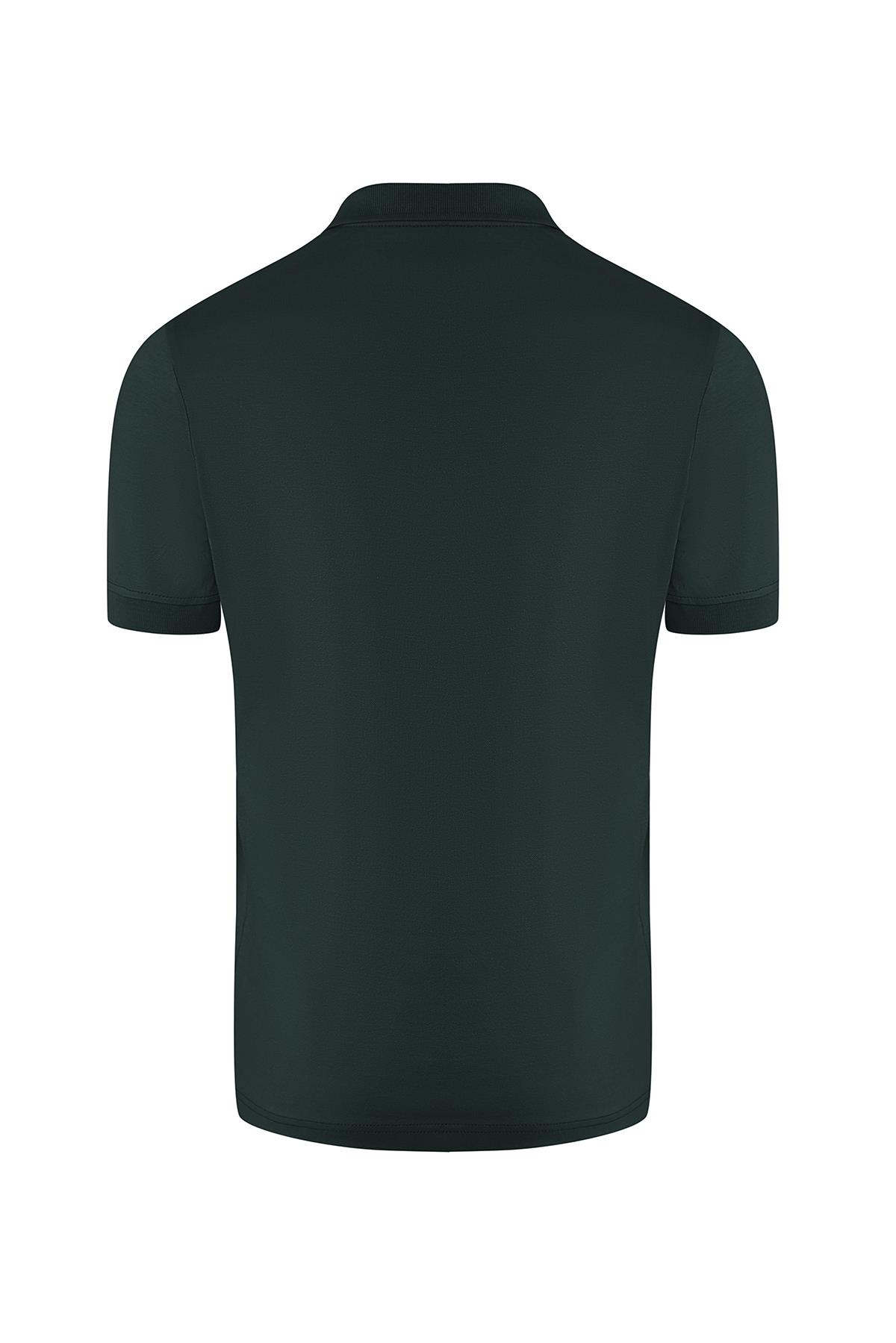 hugluoutdoorPolo Yaka T-Shirt Petrol Yeşili