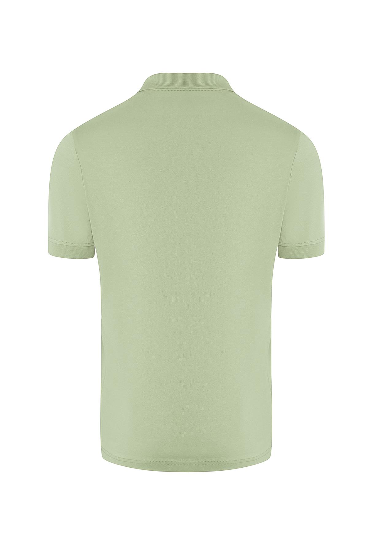 hugluoutdoorPolo Yaka T-Shirt Su Yeşili