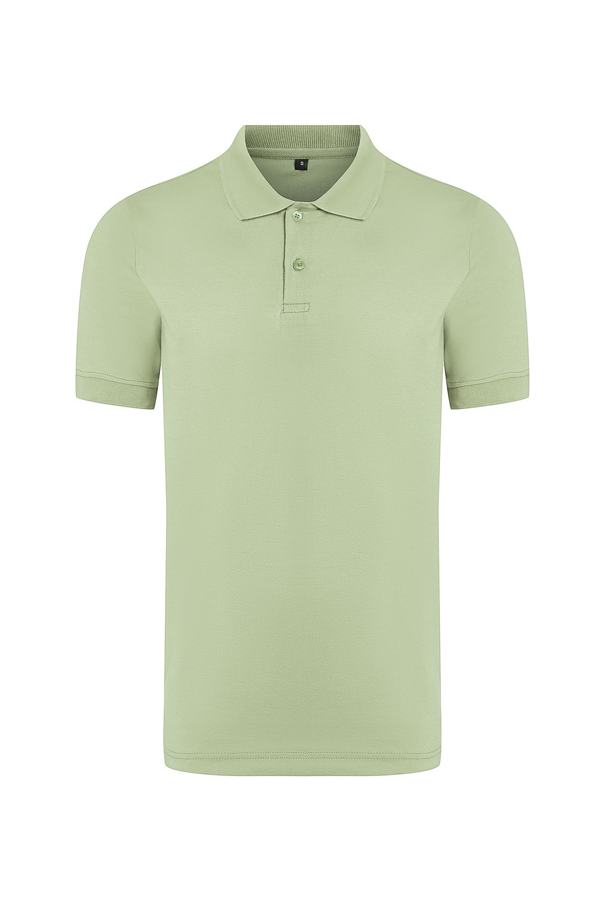 hugluoutdoorPolo Yaka T-Shirt Su Yeşili