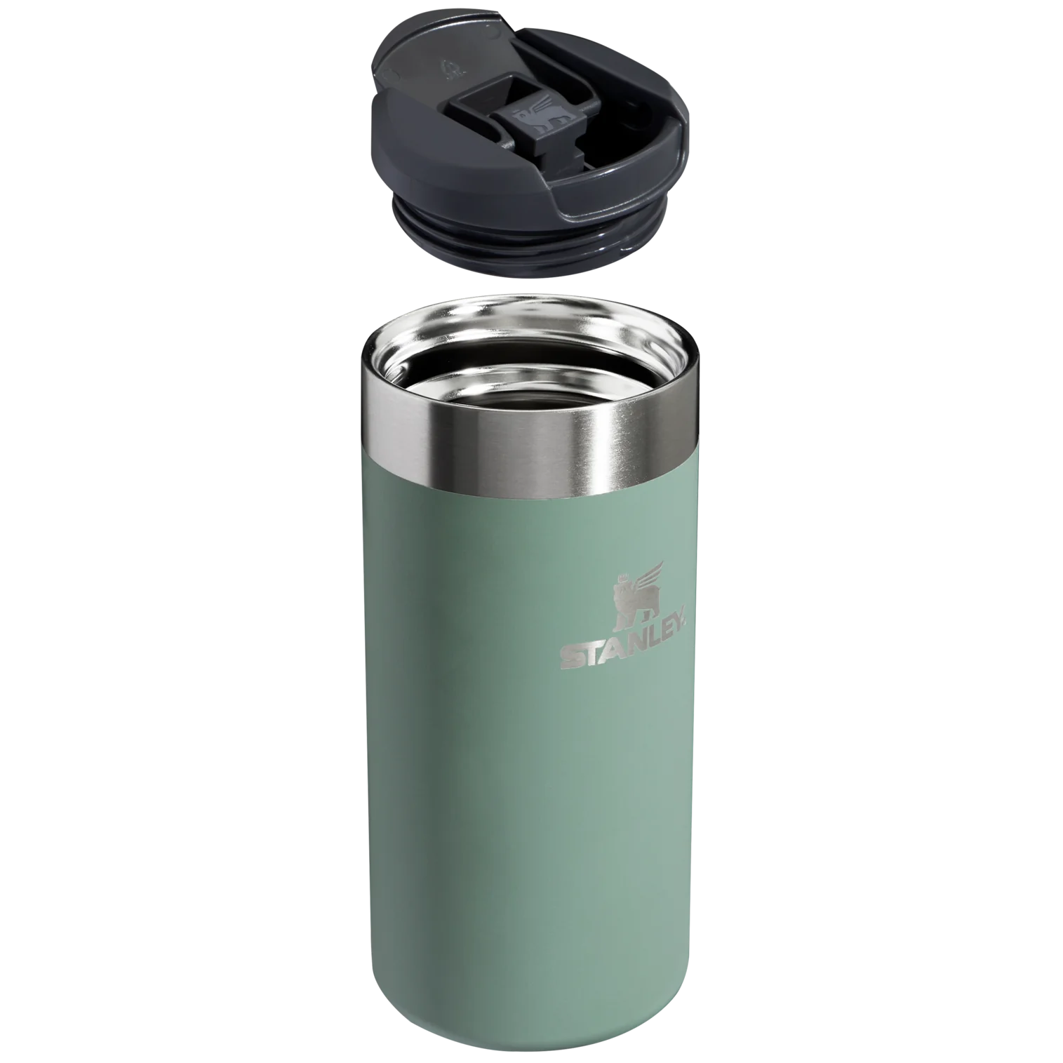 Huğlu OutdoorStanley The AeroLight Transit Mug .35L / 12oz Hammertone Green
