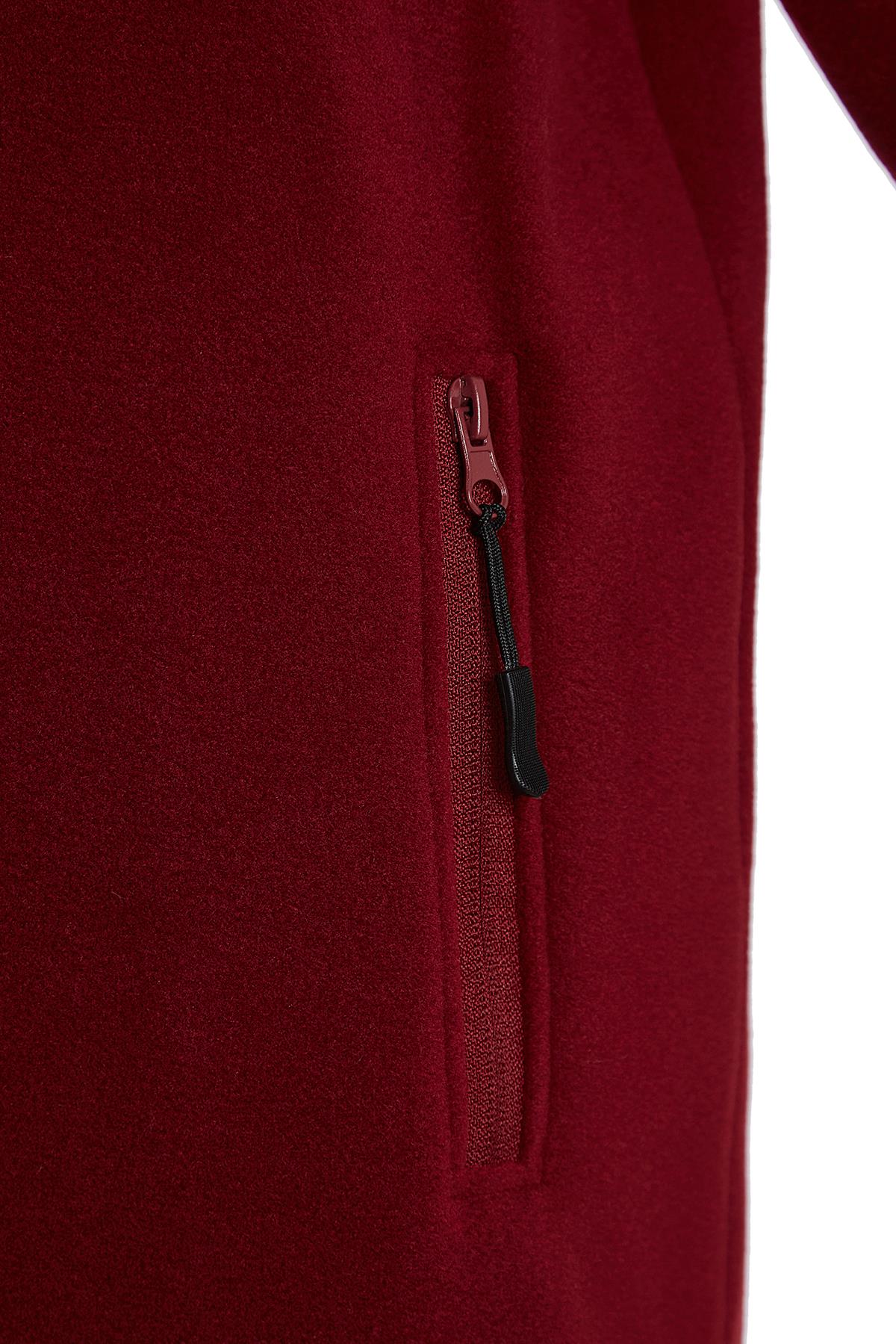 hugluoutdoorTek Robalı Bordo Polar HIrka