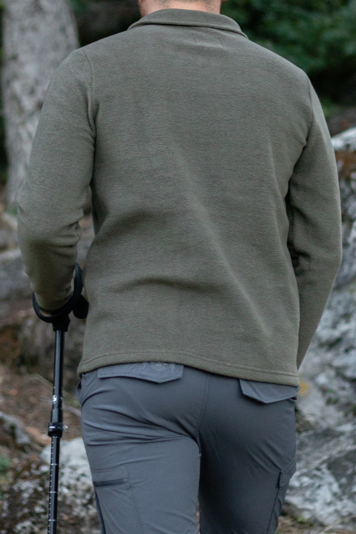 hugluoutdoorHaki Polar Sweatshirt