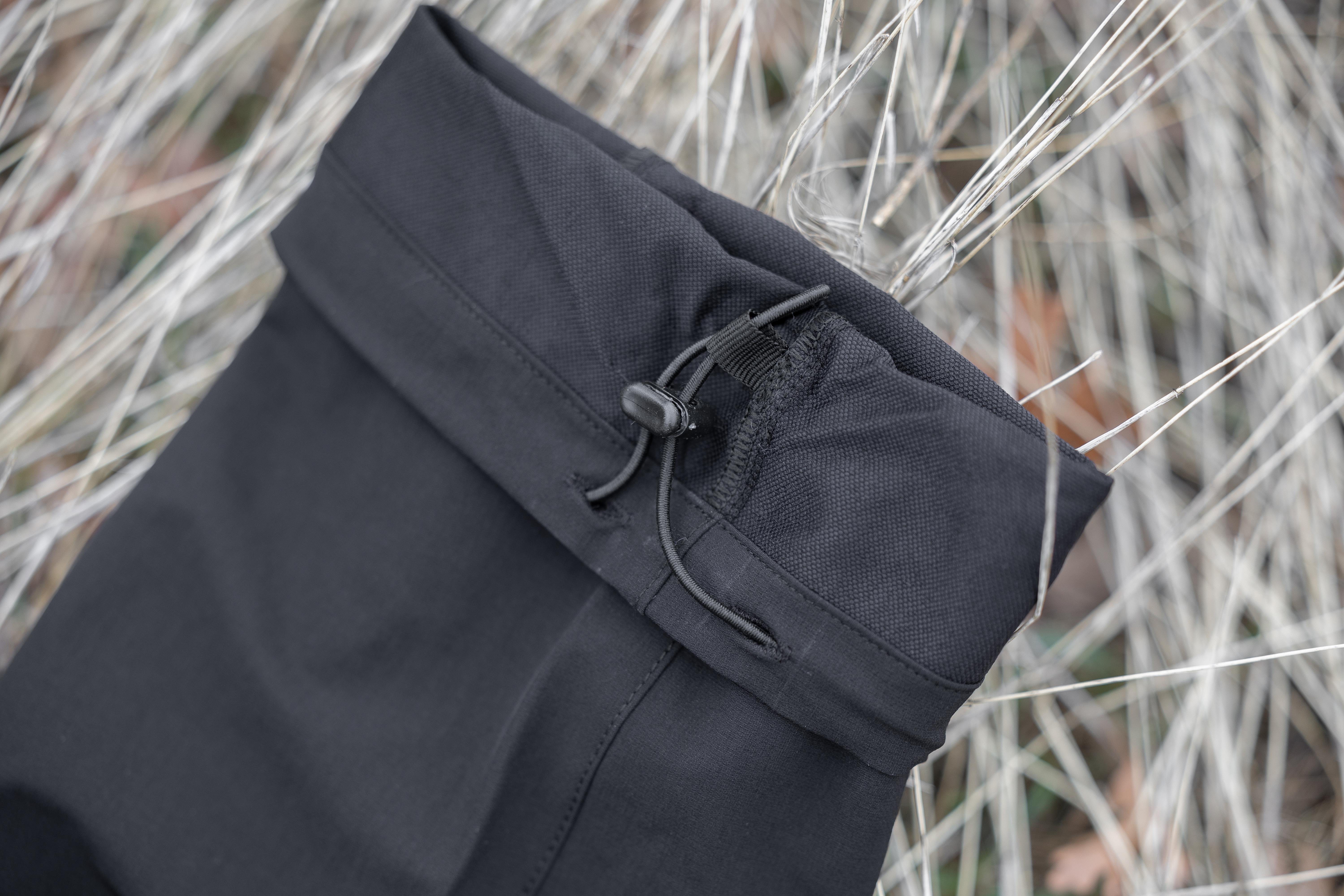 hugluoutdoorSiyah Esnek Trekking Pantolon