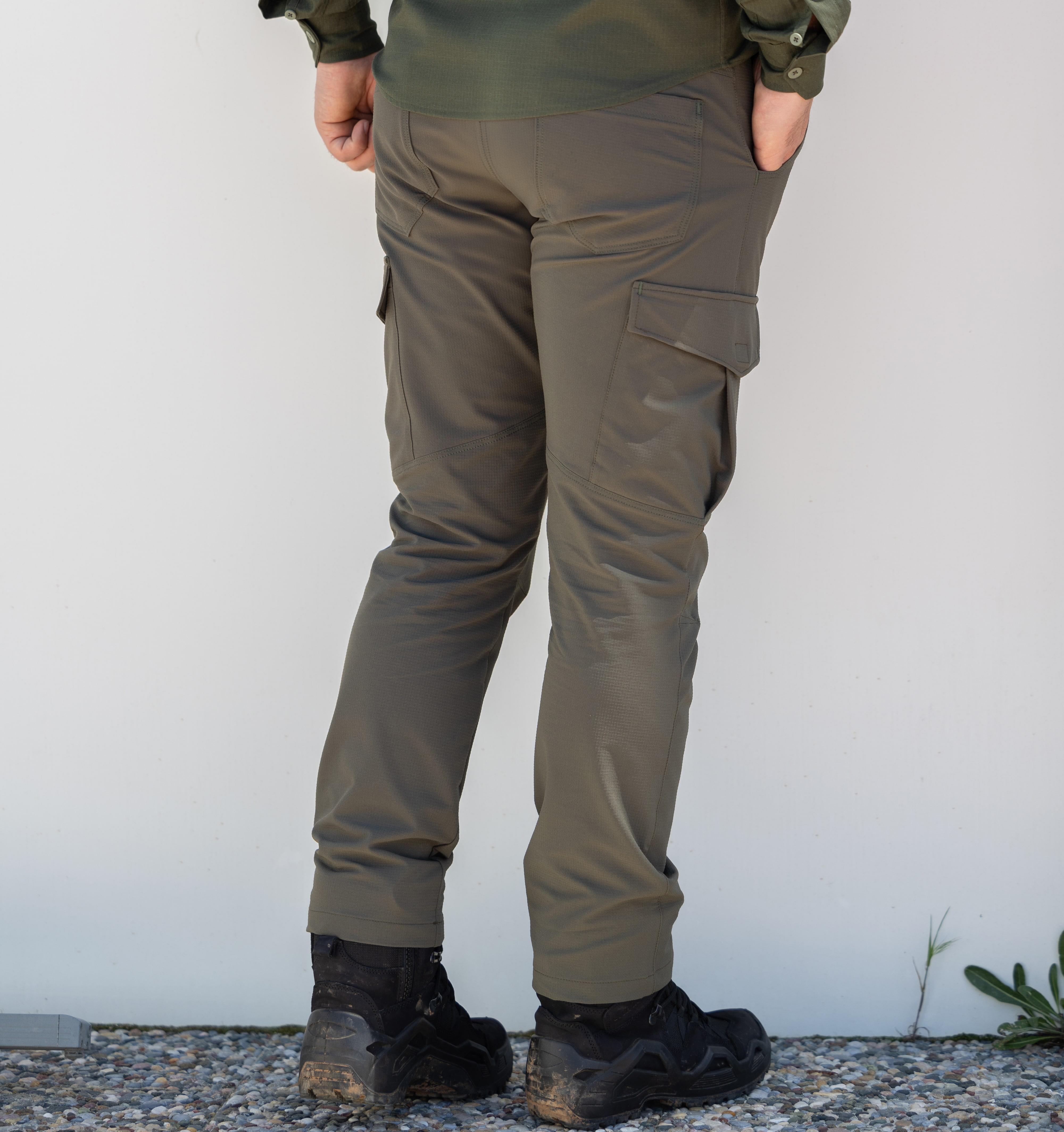 hugluoutdoorKargo Cepli Esnek Pantolon Haki