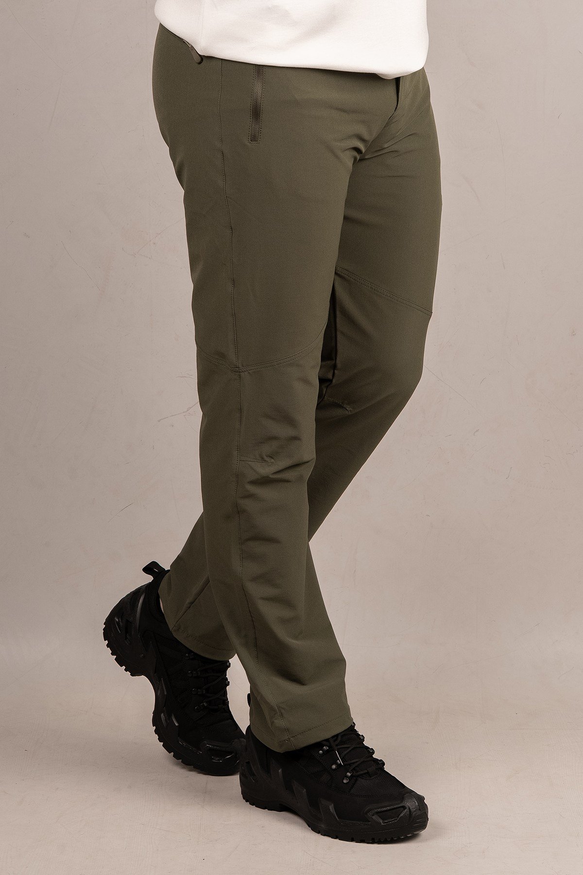 Huğlu Outdoor Haki Esnek Trekking Pantolon