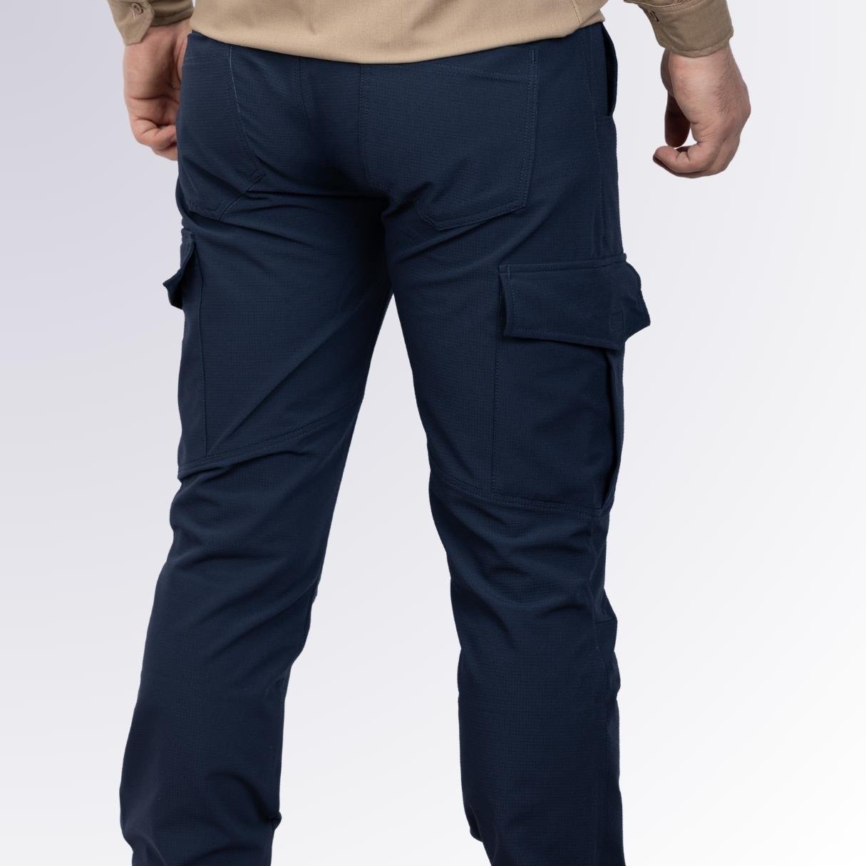 hugluoutdoorKargo Cepli Esnek Pantolon Lacivert