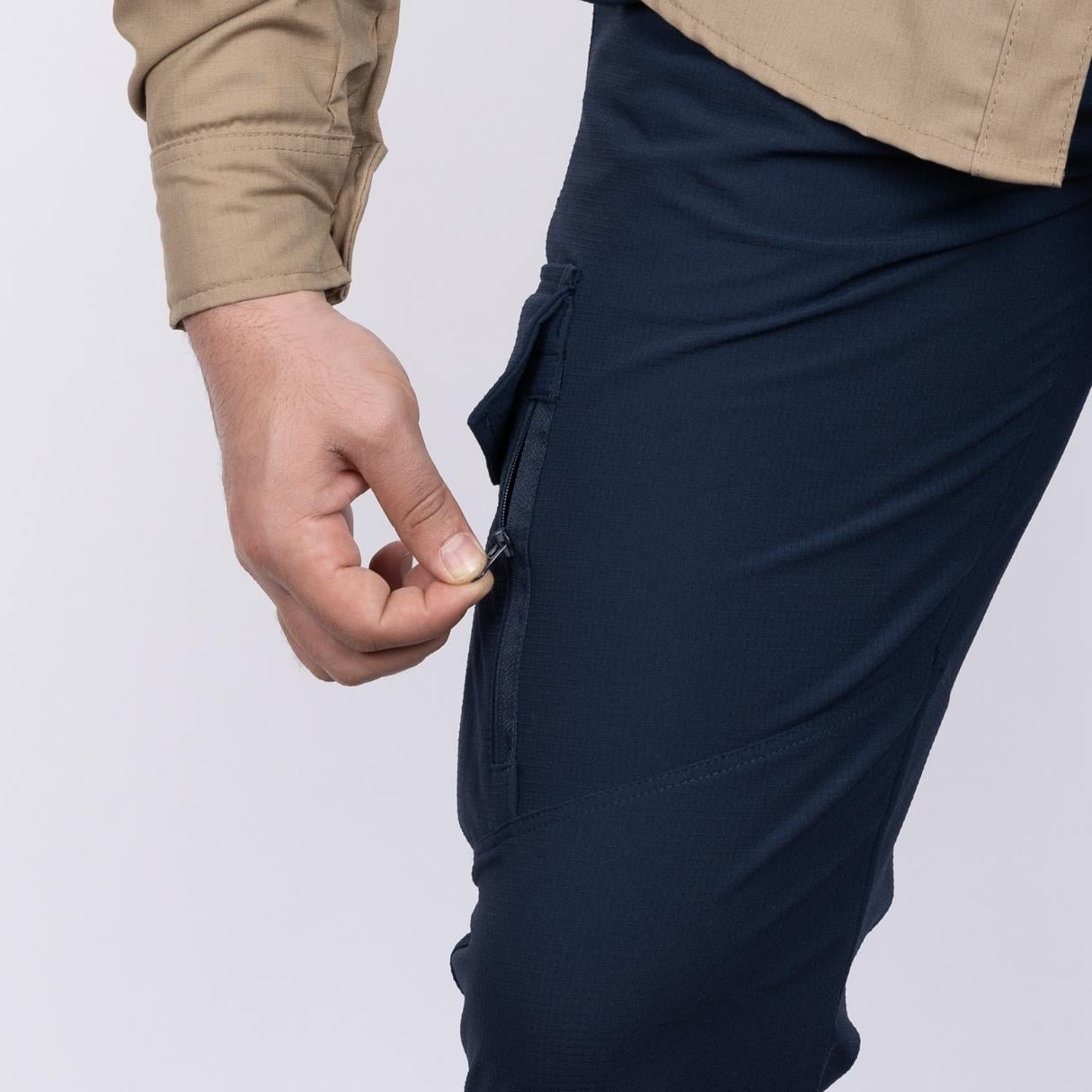 hugluoutdoorKargo Cepli Esnek Pantolon Lacivert