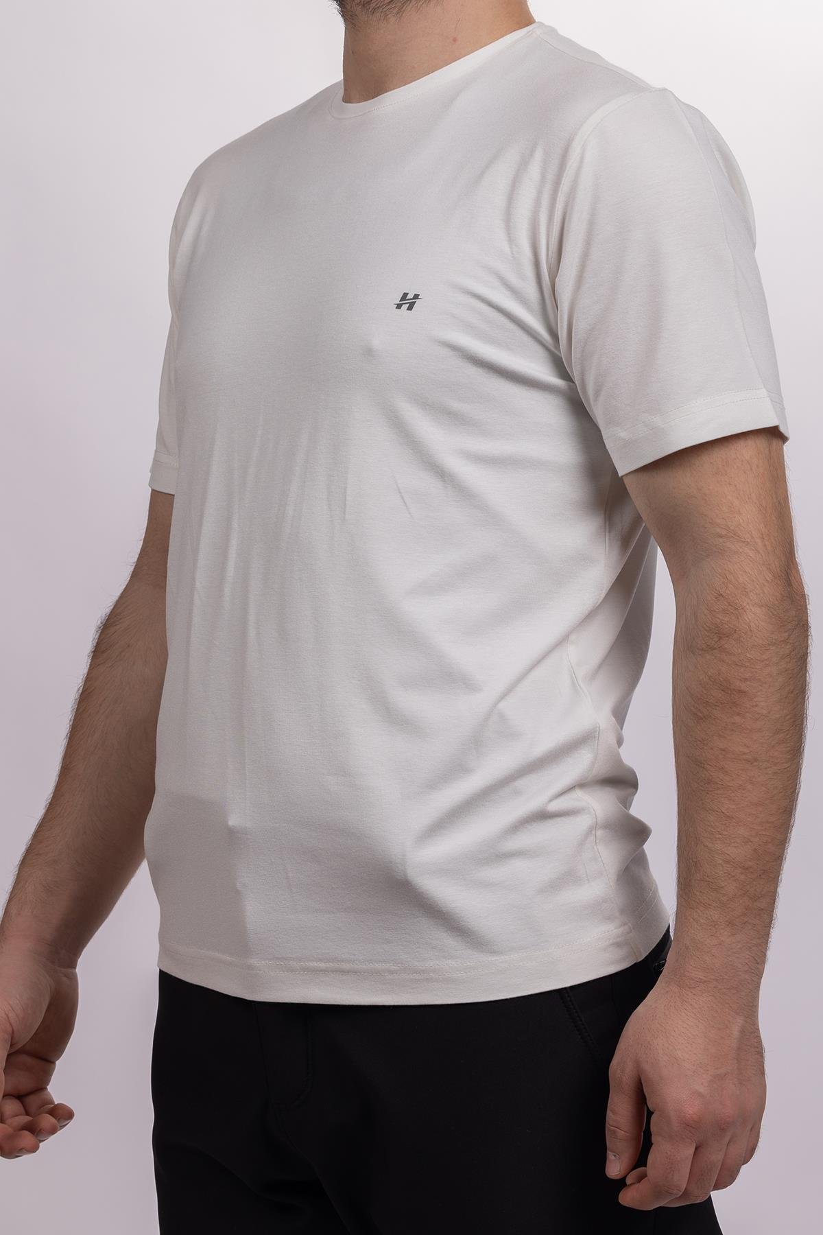 hugluoutdoorEkru Viskon T-shirt