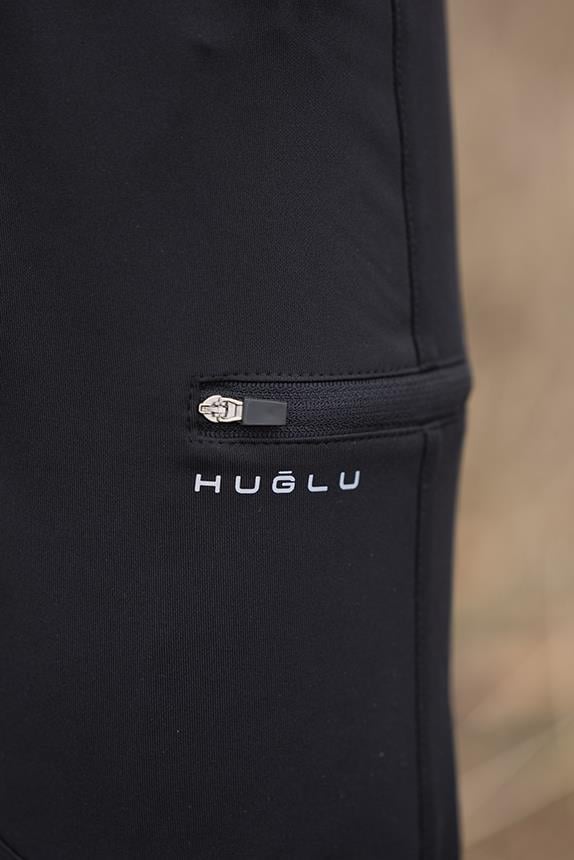 hugluoutdoor3 Cepli Siyah Parçalı Eşofman Alt